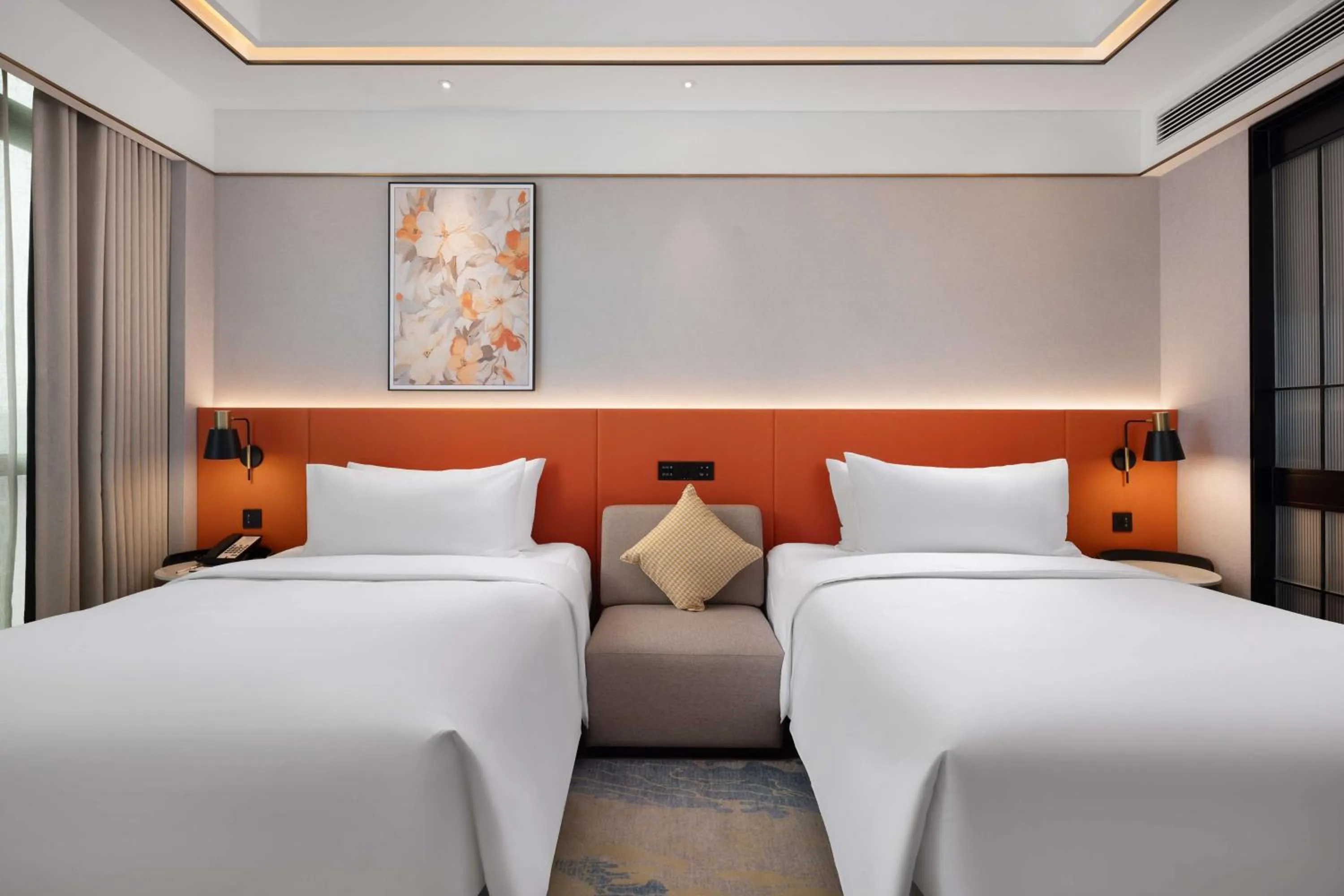 Bed in Hilton Garden Inn Leshan Shizhong