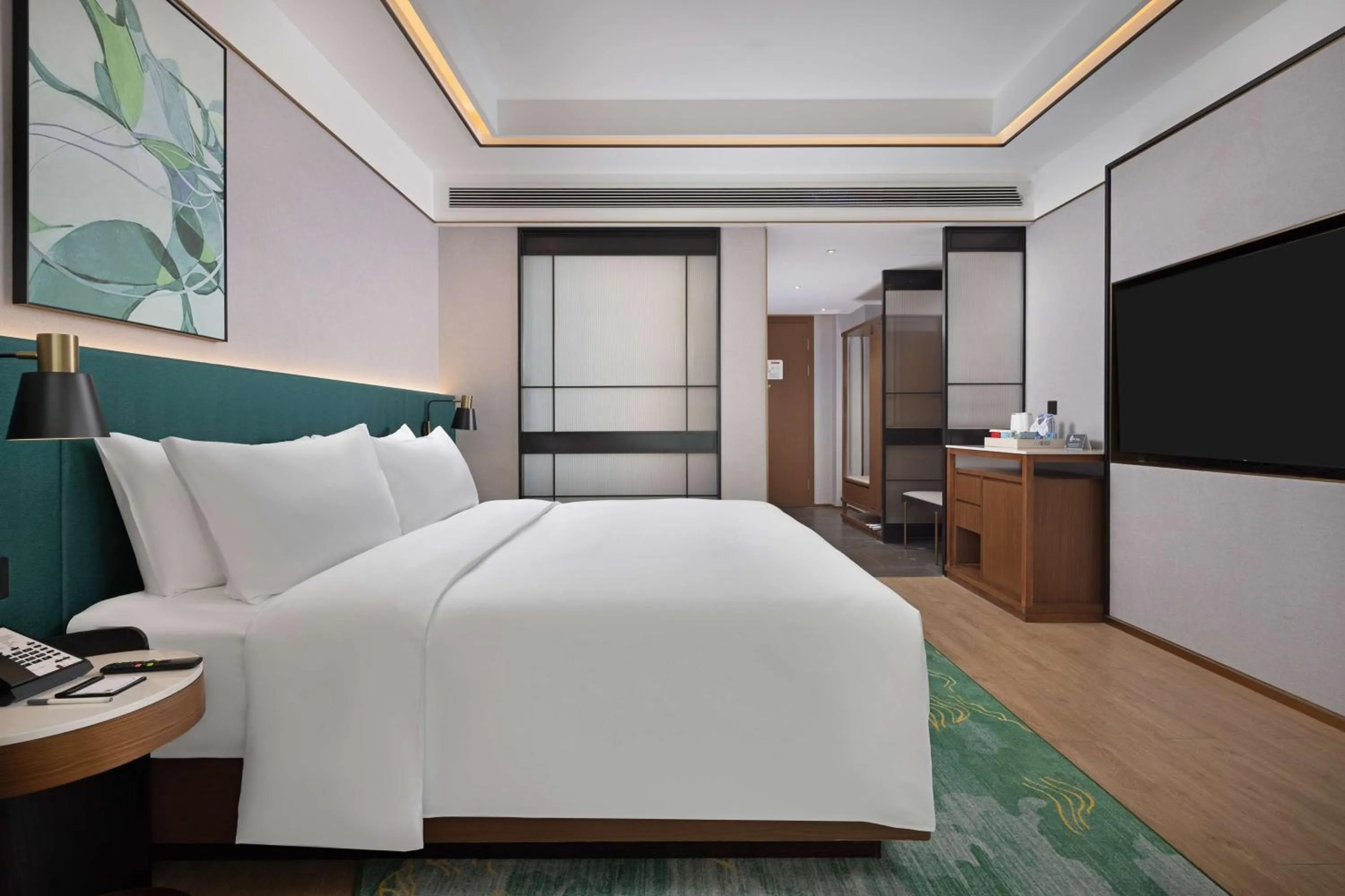Bed in Hilton Garden Inn Leshan Shizhong