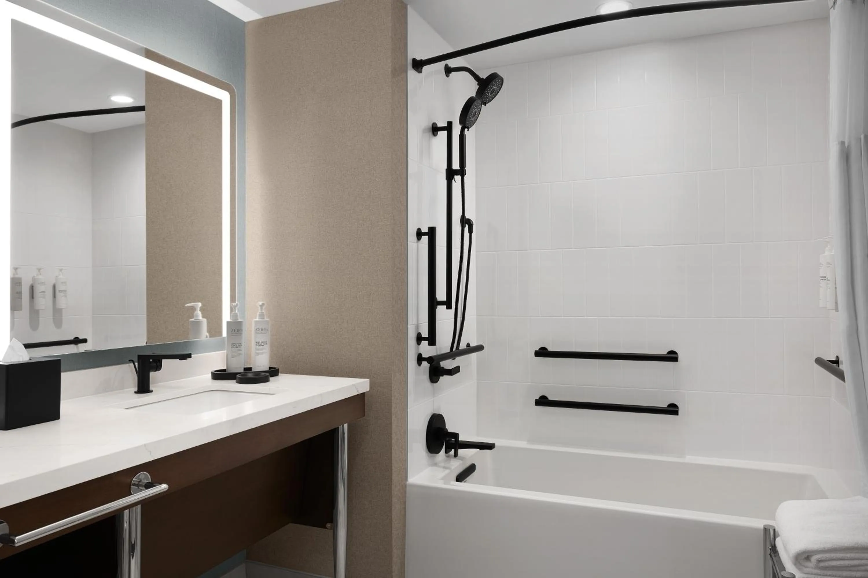 Bathroom in Tempo By Hilton Pigeon Forge