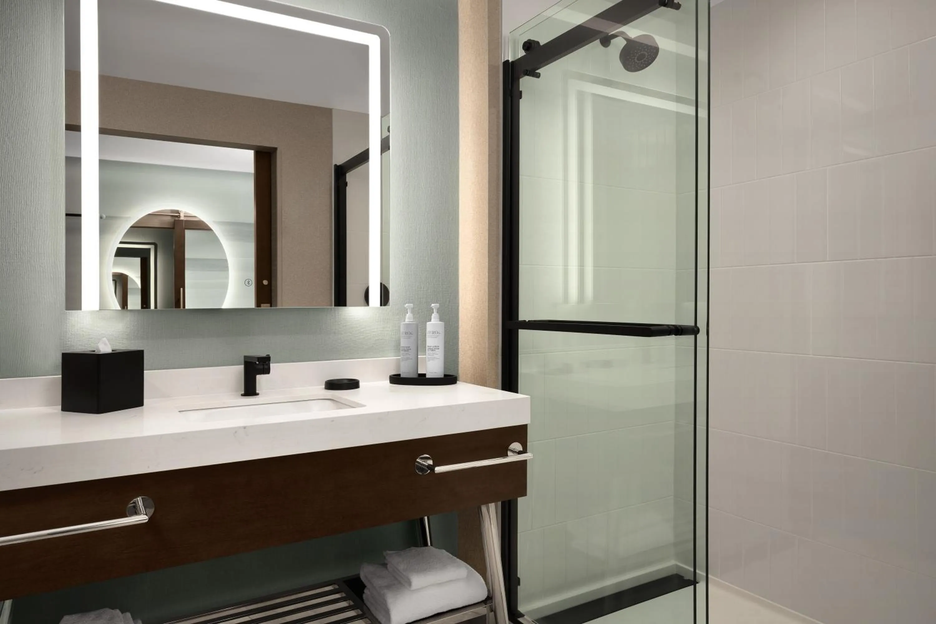 Bathroom in Tempo By Hilton Pigeon Forge