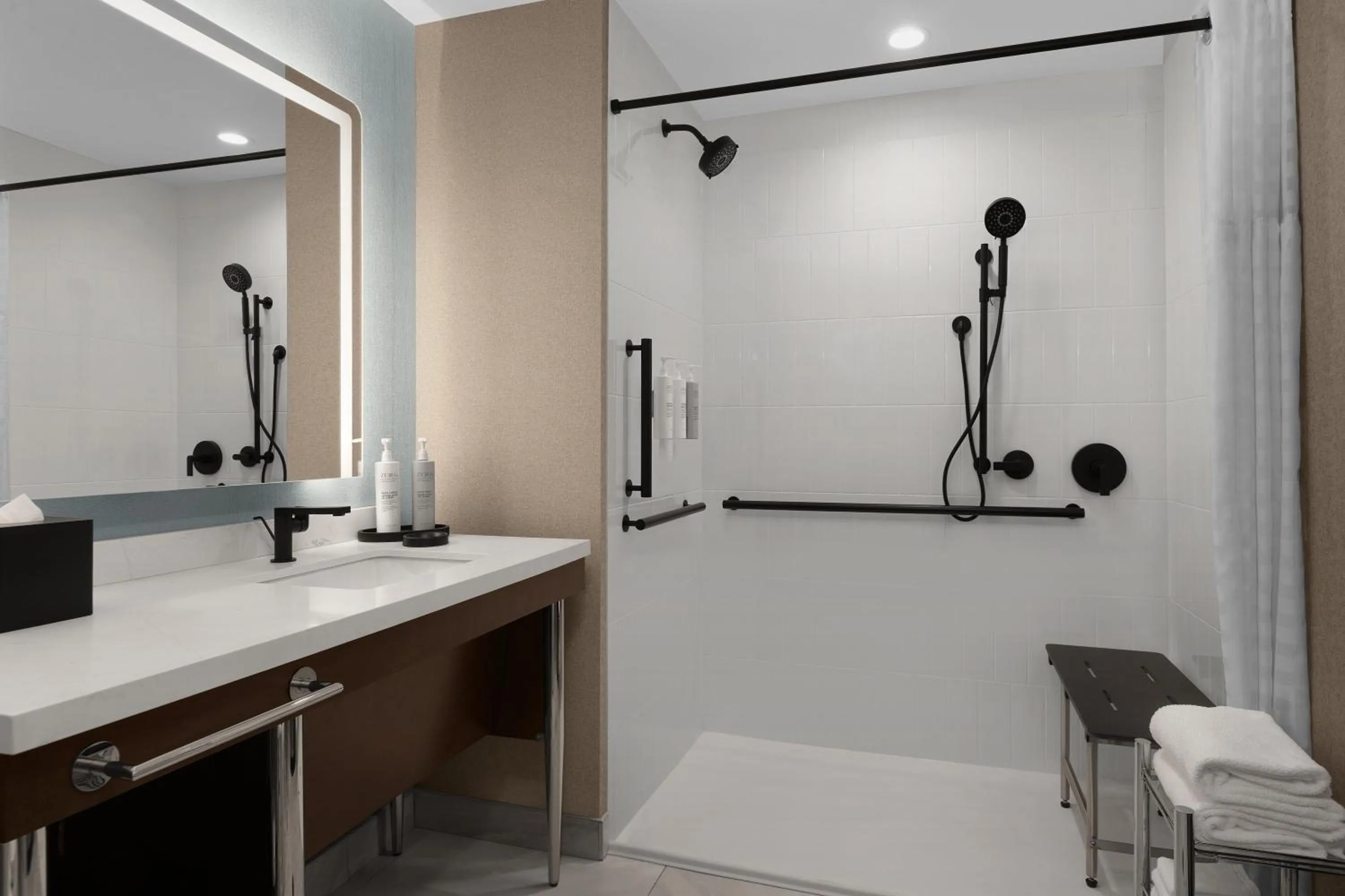 Bathroom in Tempo By Hilton Pigeon Forge