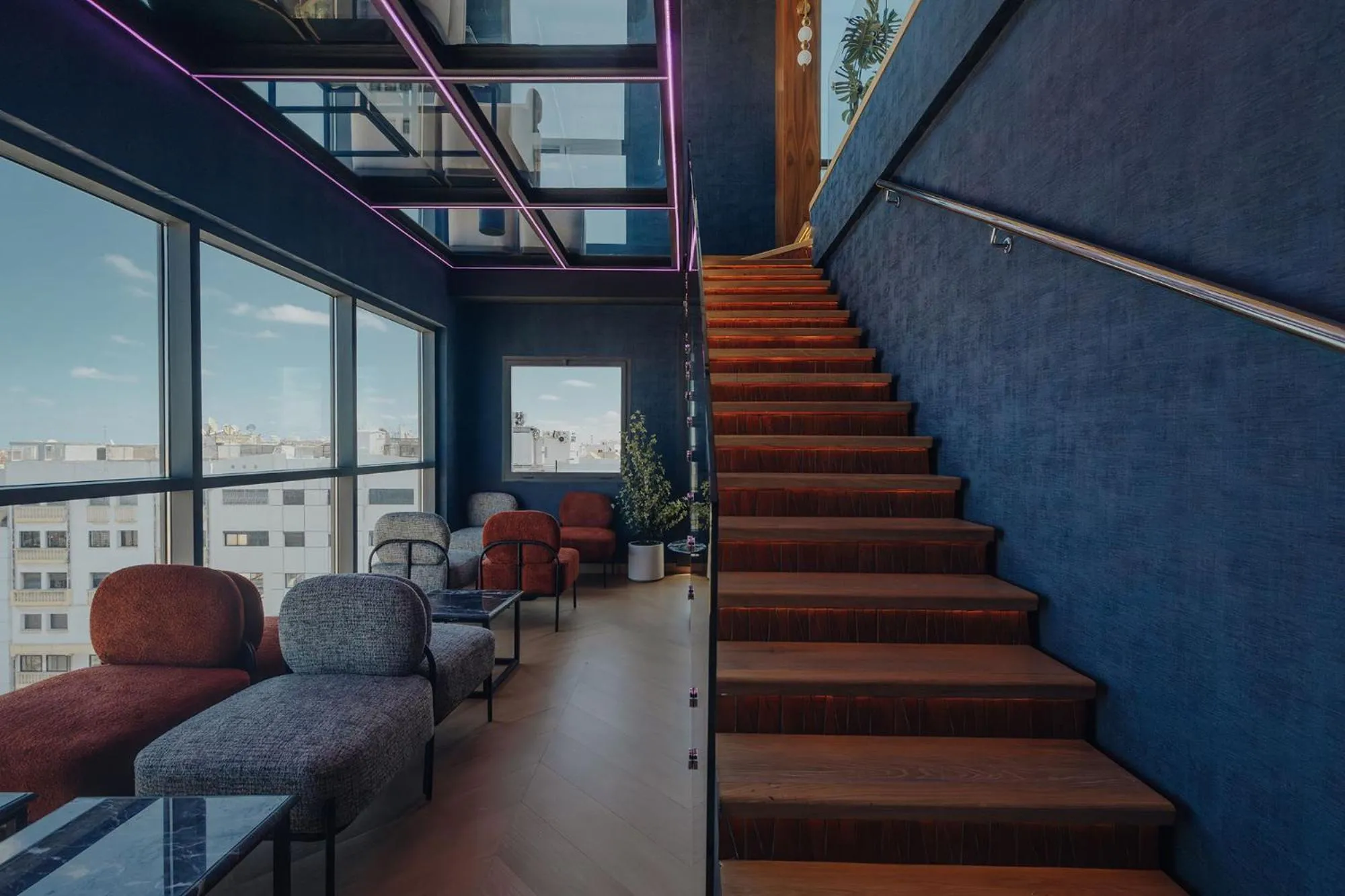 Lounge or bar in Exe Casablanca