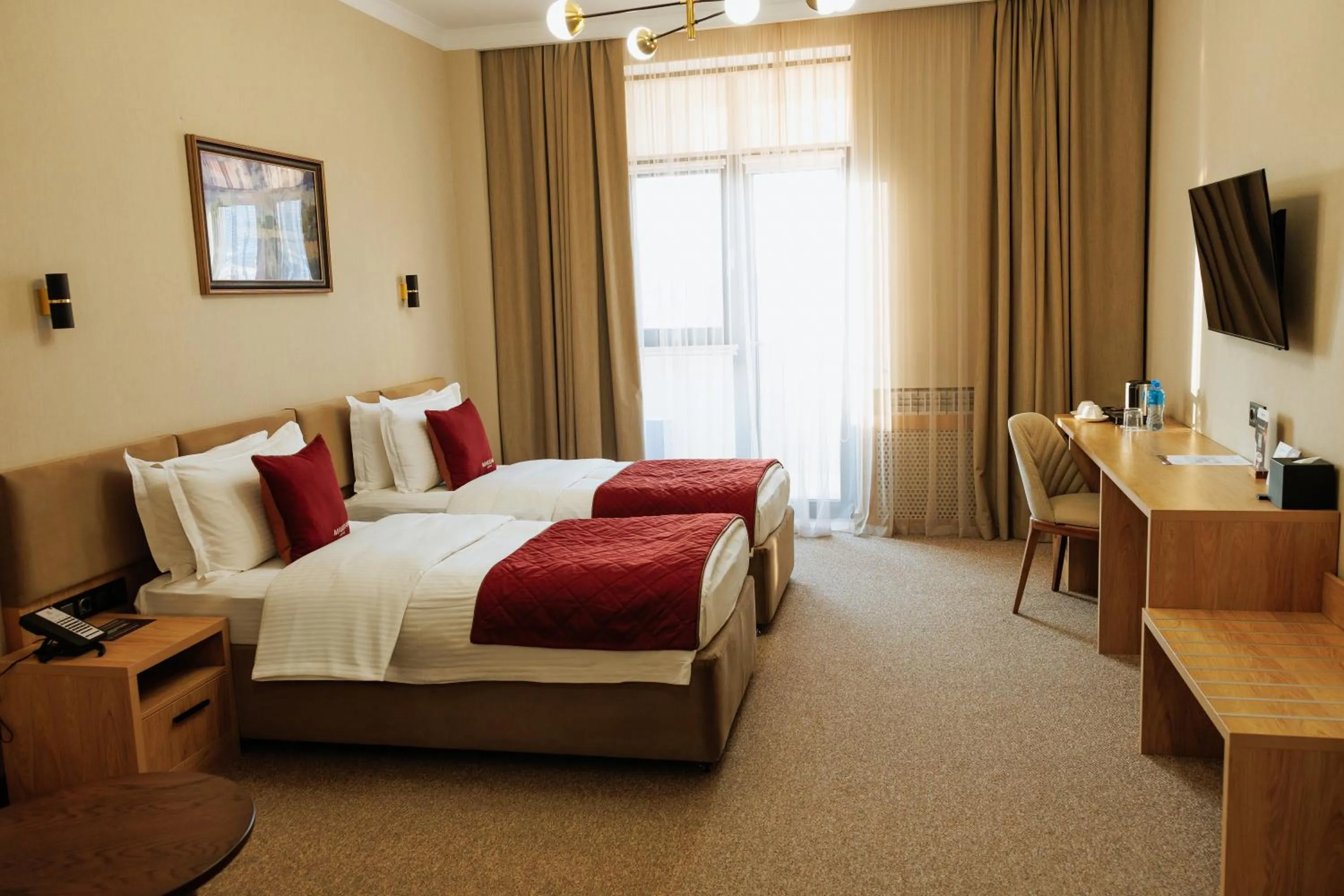 Photo of the whole room, Bed in Mardan Hotel