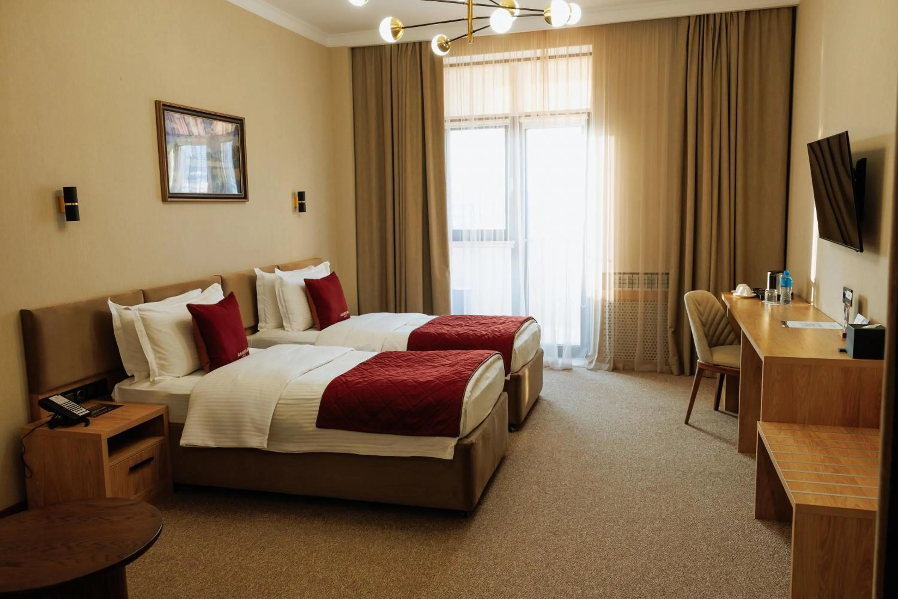 Photo of the whole room, Bed in Mardan Hotel