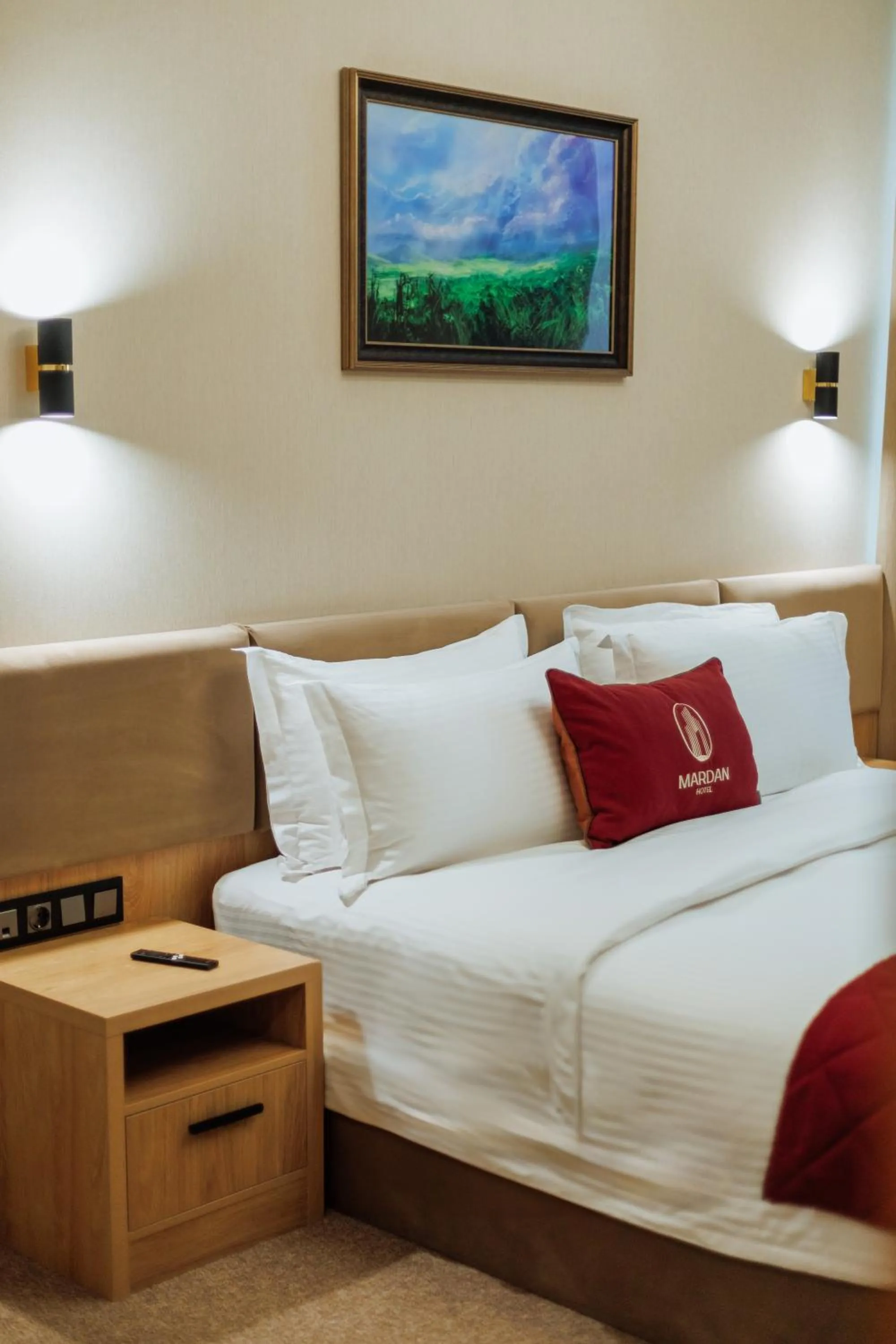 Photo of the whole room, Bed in Mardan Hotel