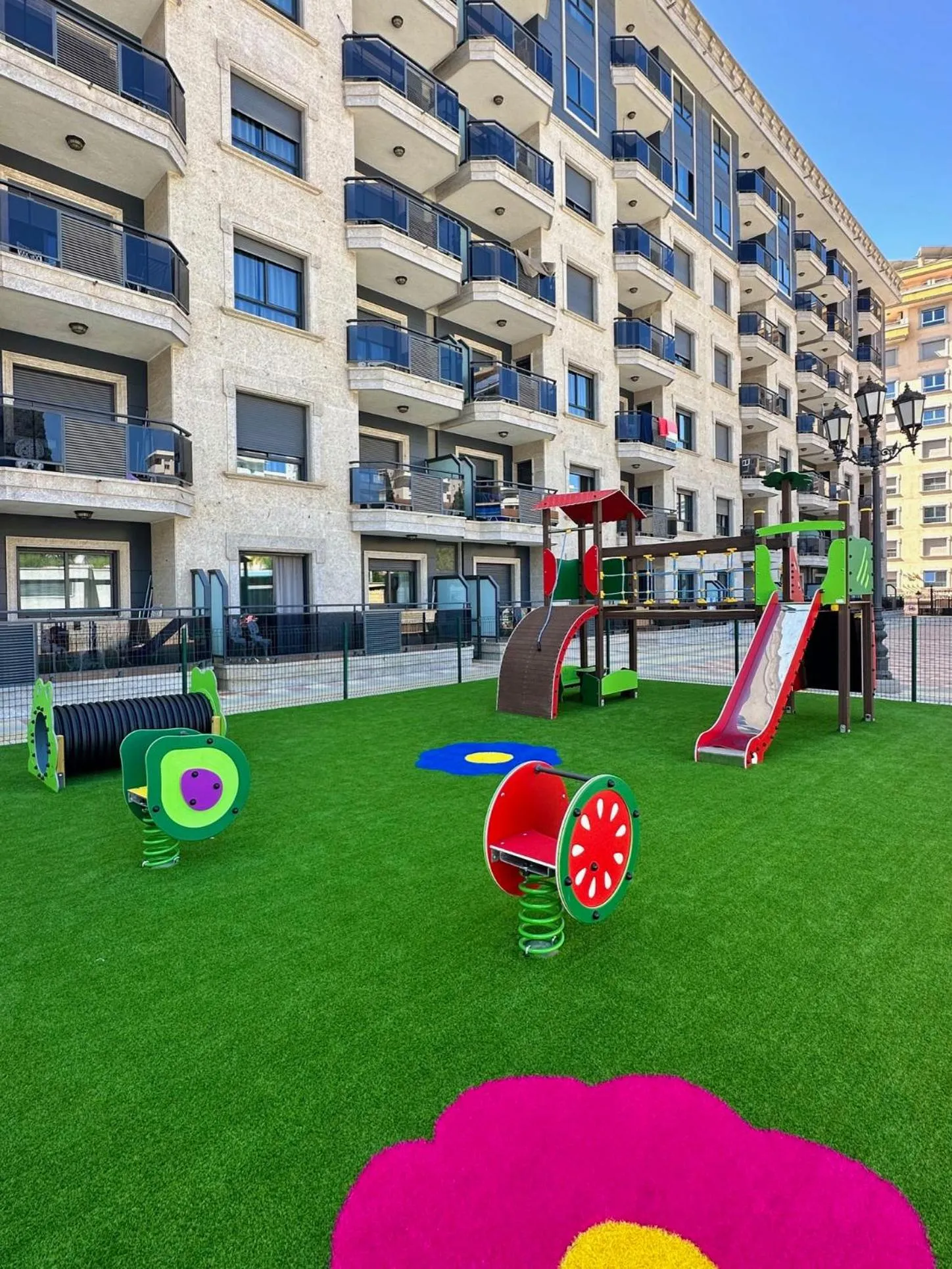 Children play ground in Apartamentos Nuriasol