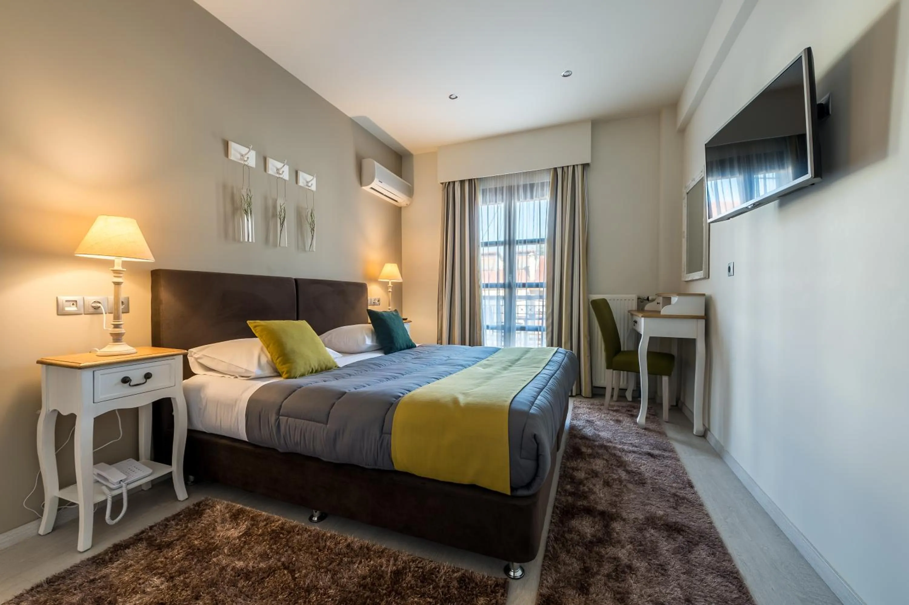 Bedroom, Bed in Filoxenia Hotel & Spa