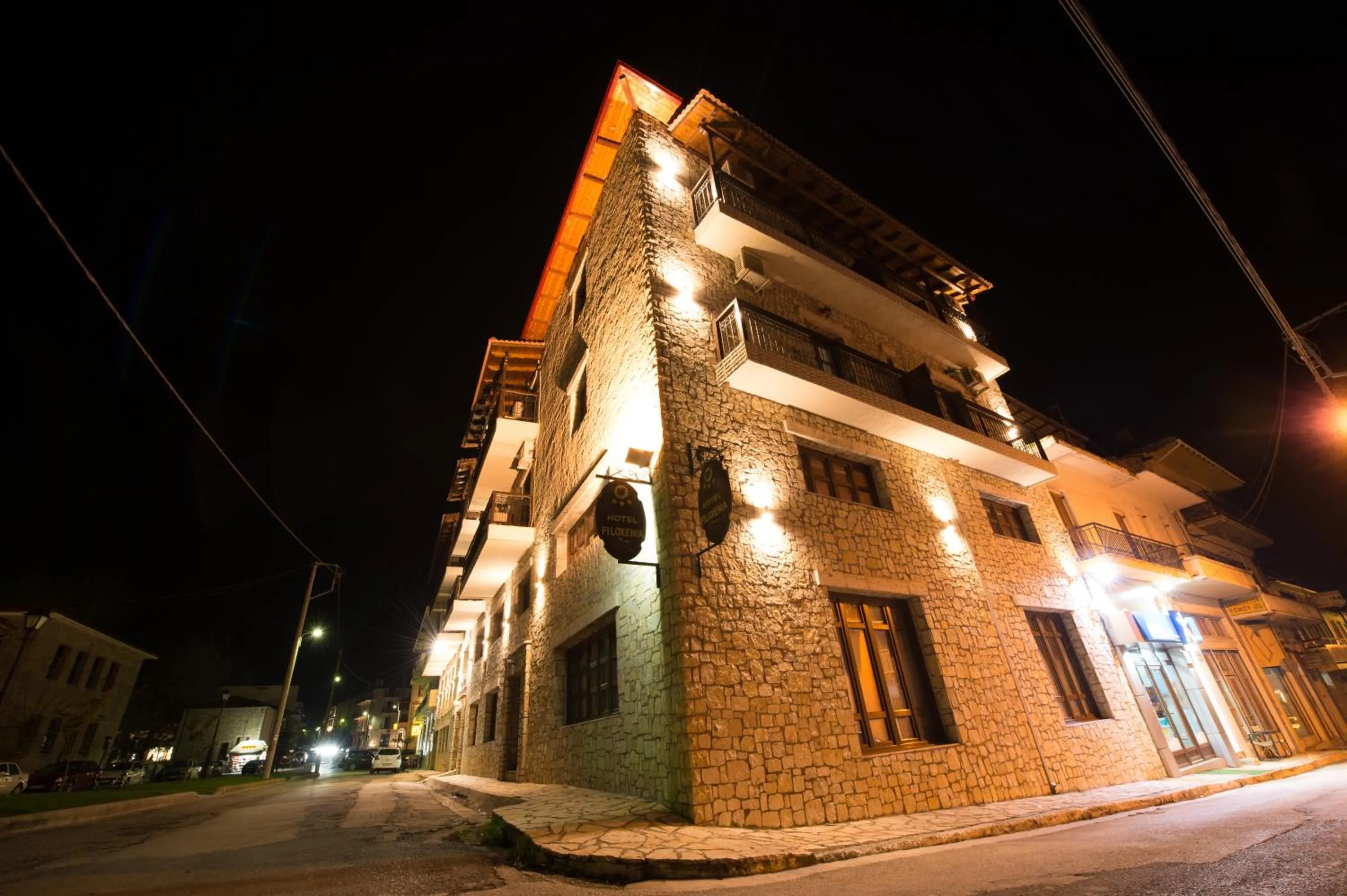 Property building in Filoxenia Hotel & Spa