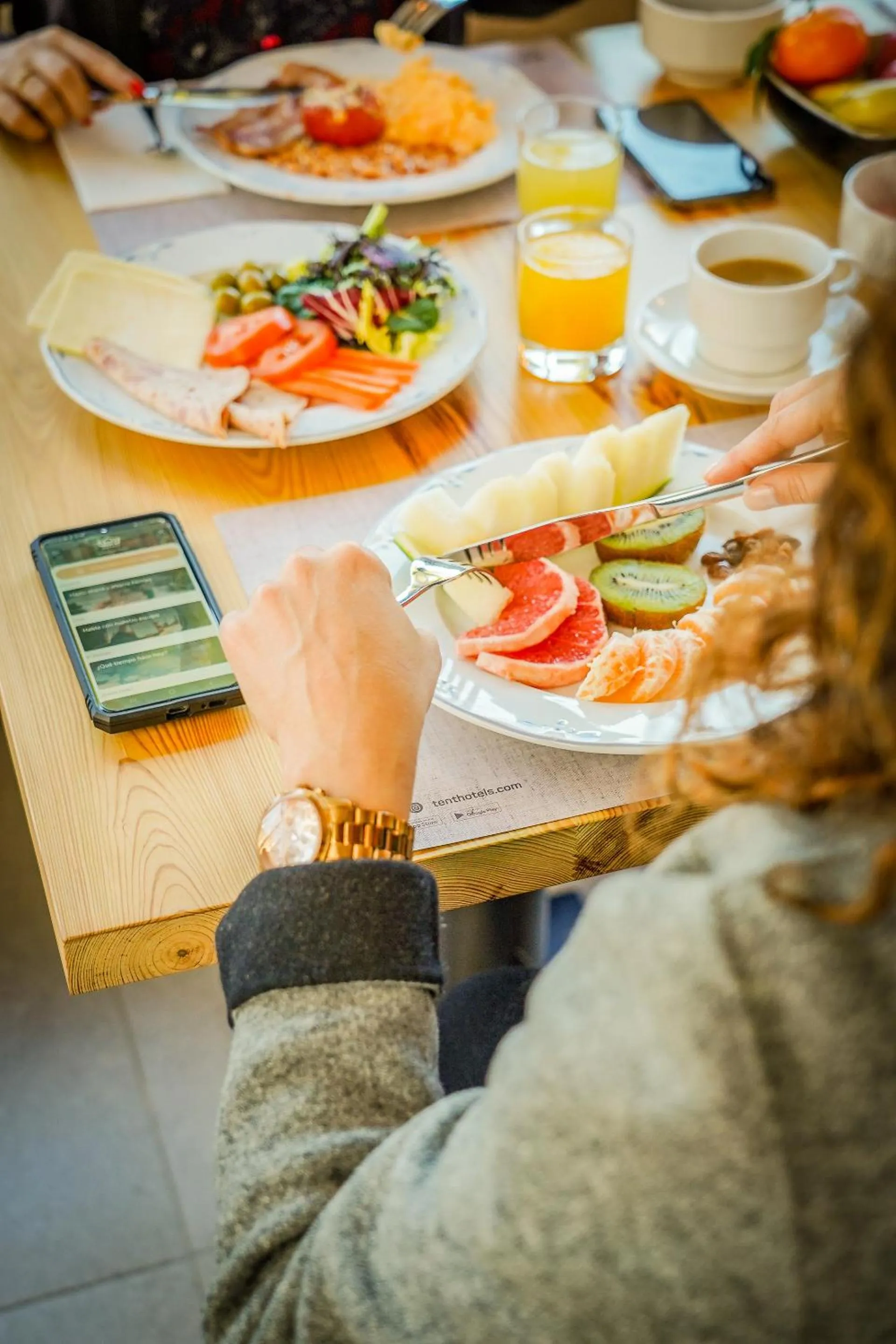 Breakfast in tent Torremolinos
