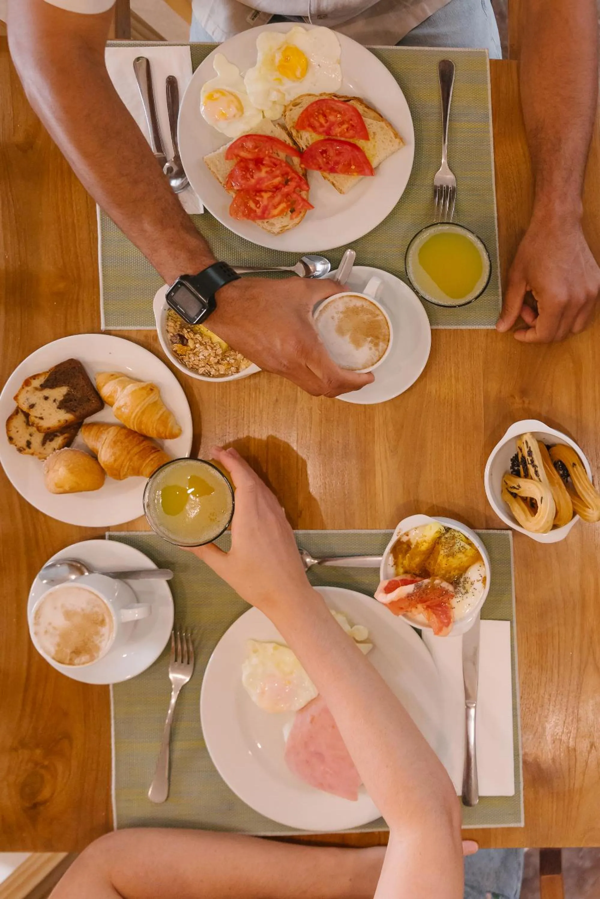 Food and drinks in tent Torremolinos