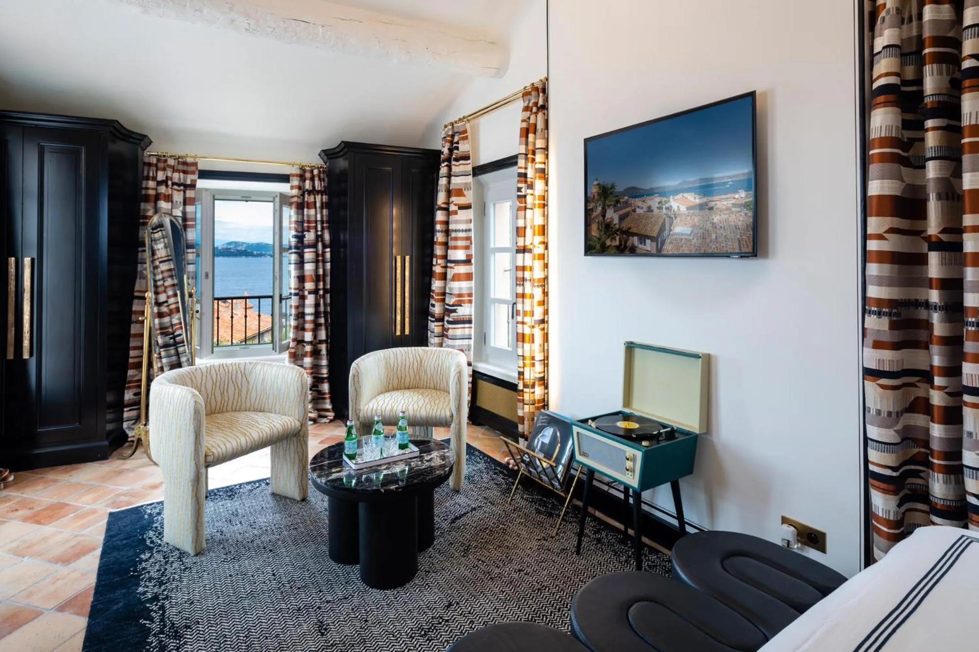 Bedroom in Le Yaca Saint-Tropez
