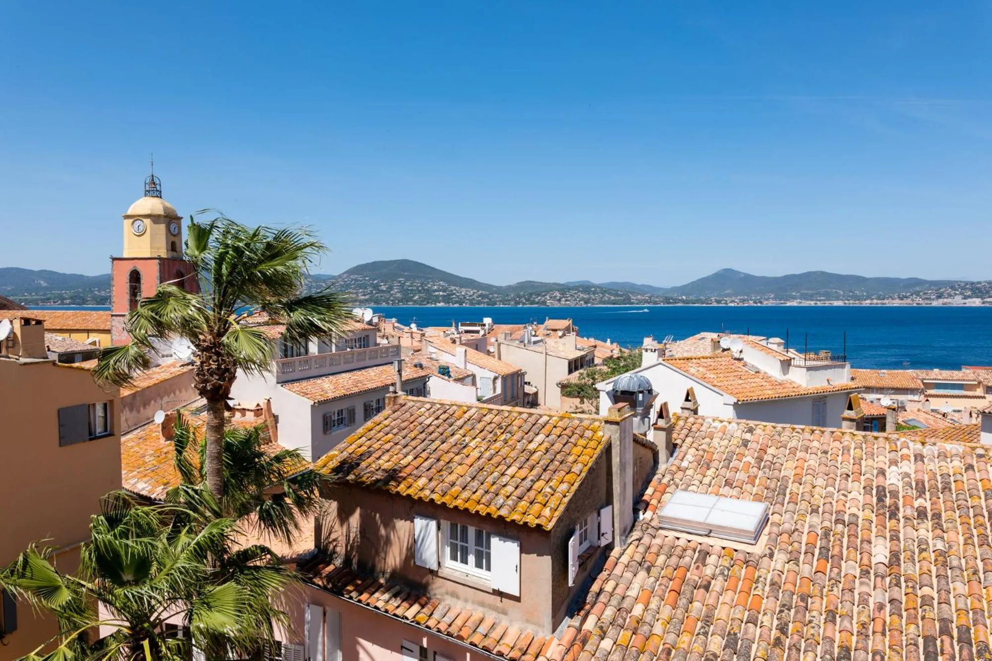 Sea view in Le Yaca Saint-Tropez