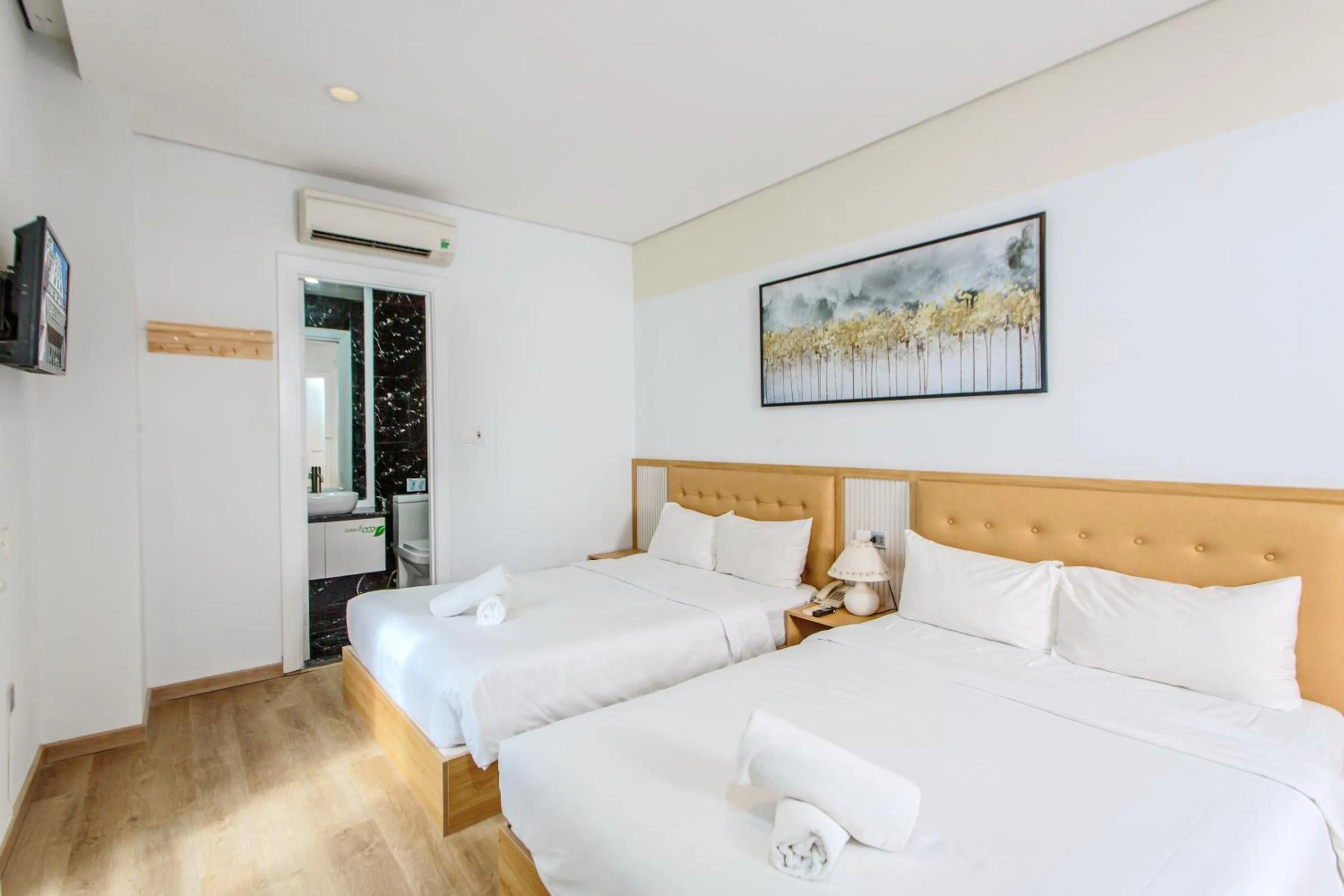 Bedroom, Bed in Palmier Hotel - Art House Da Nang