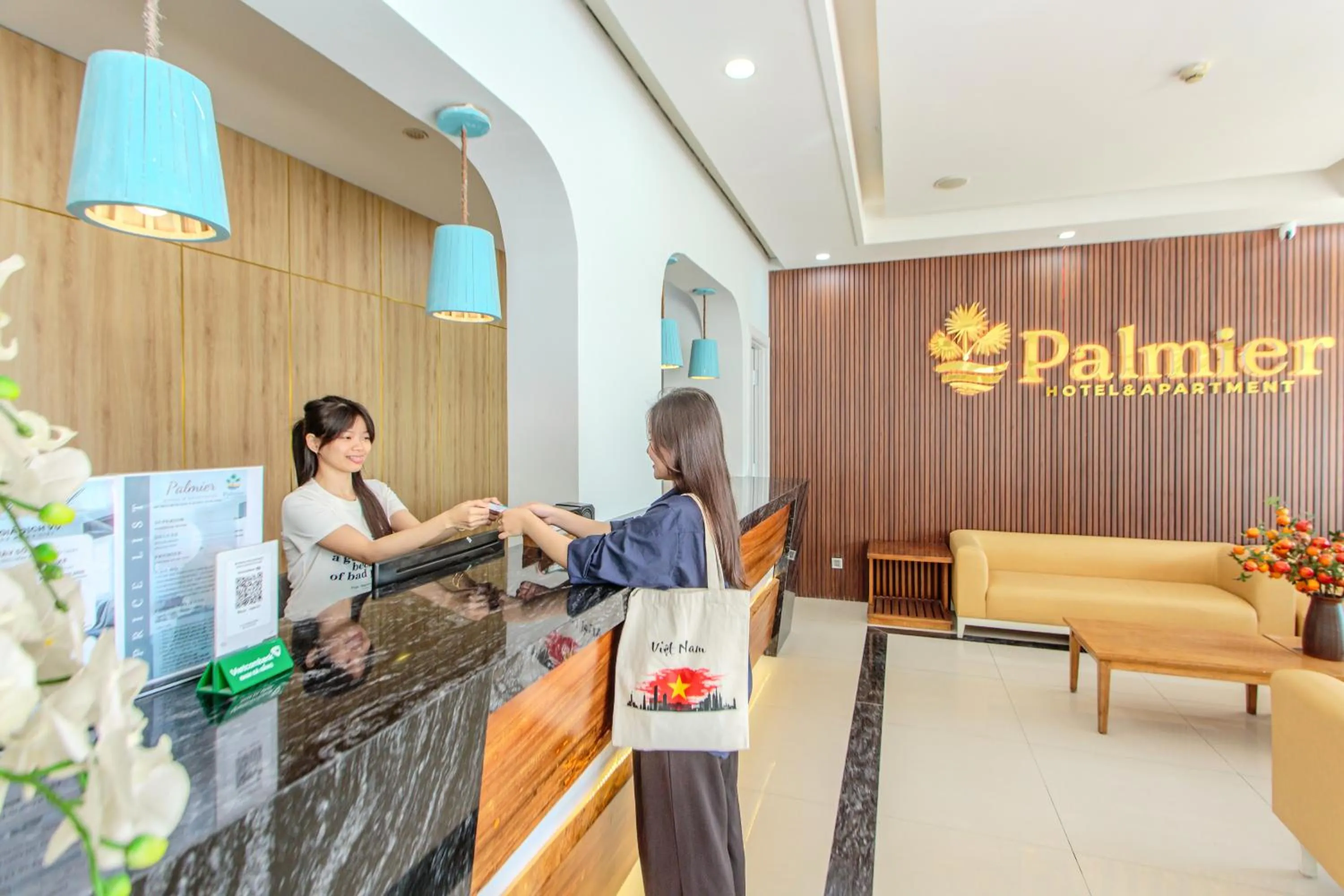 Property logo or sign in Palmier Hotel - Art House Da Nang