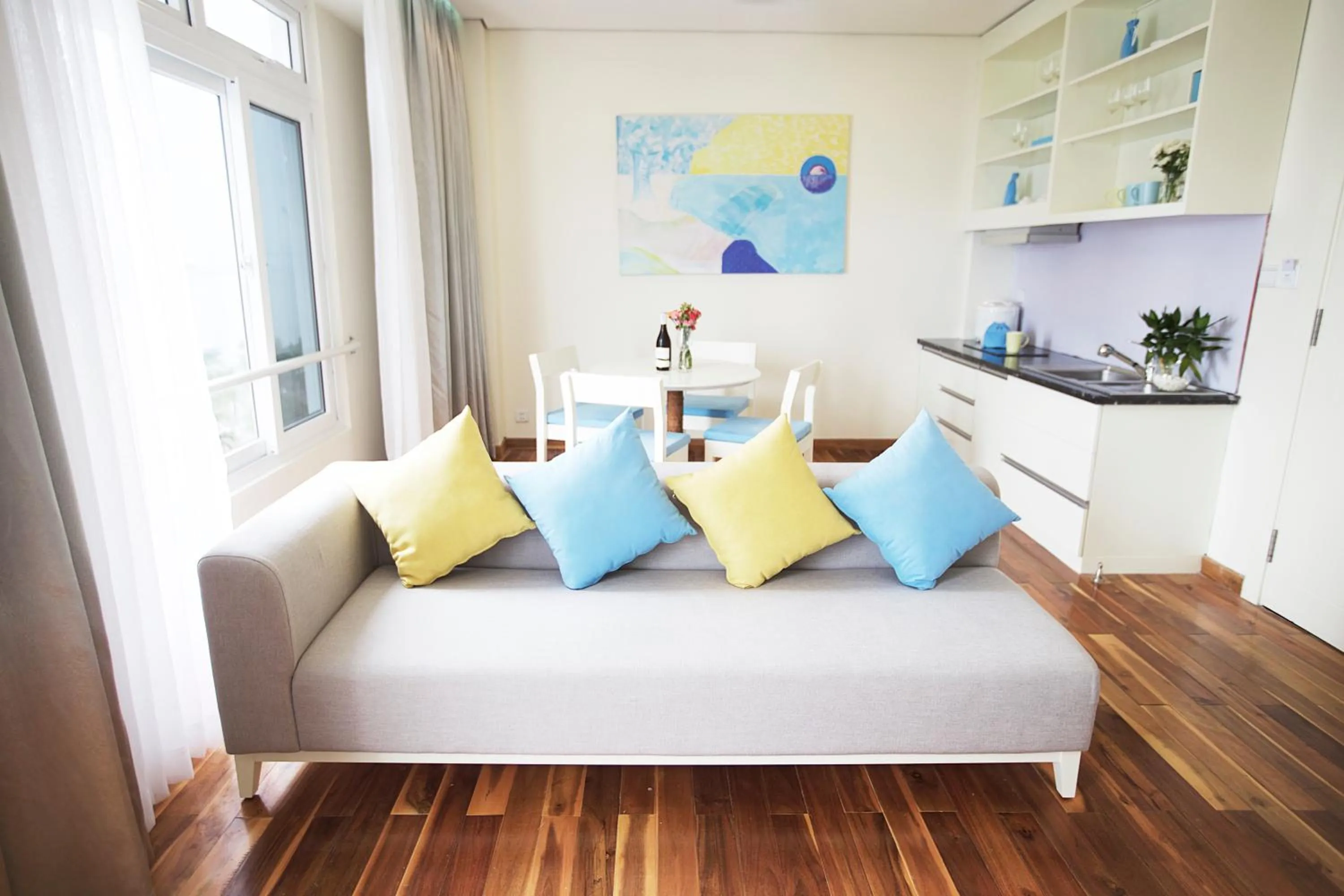 Living room in Palmier Hotel - Art House Da Nang