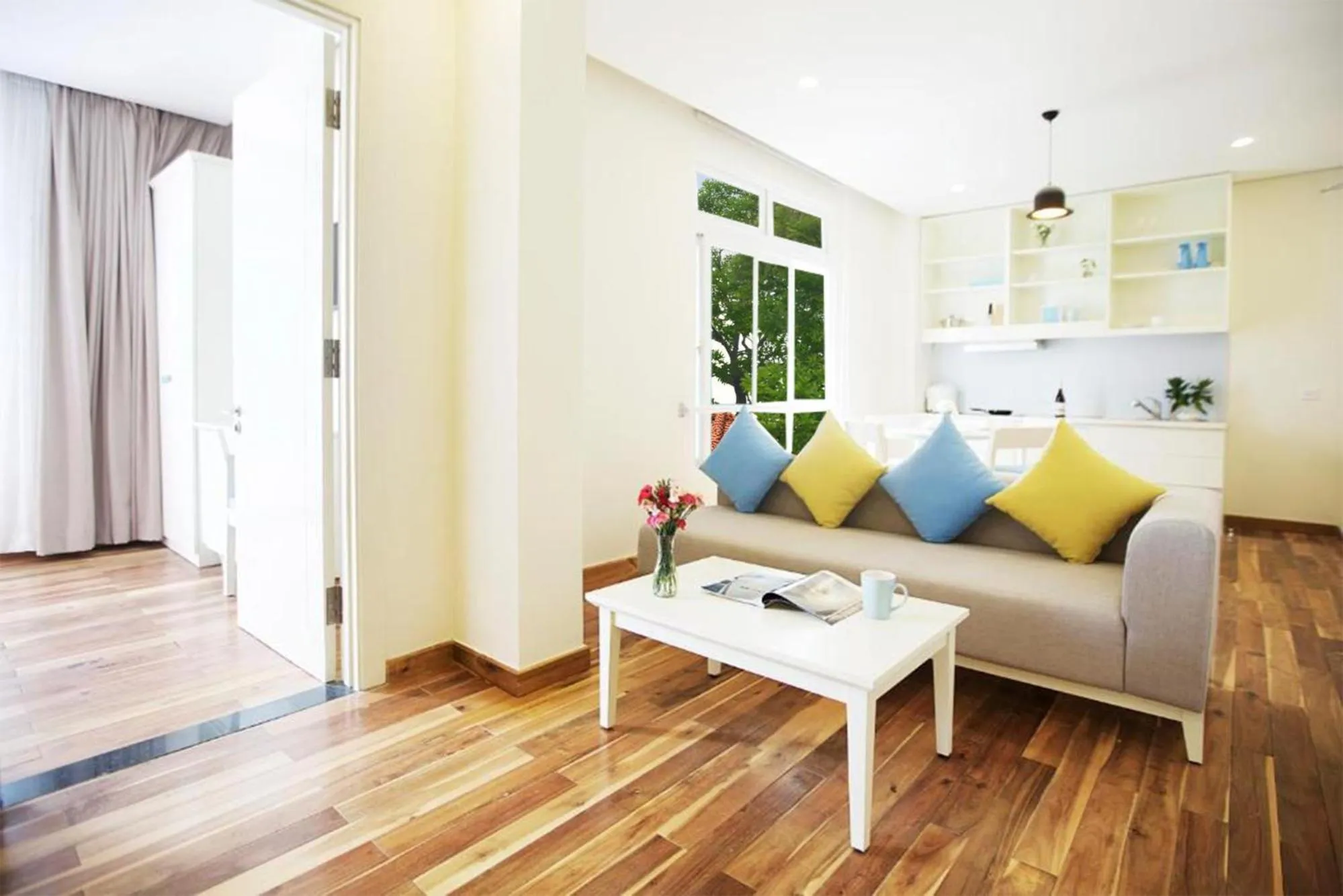 Living room in Palmier Hotel - Art House Da Nang