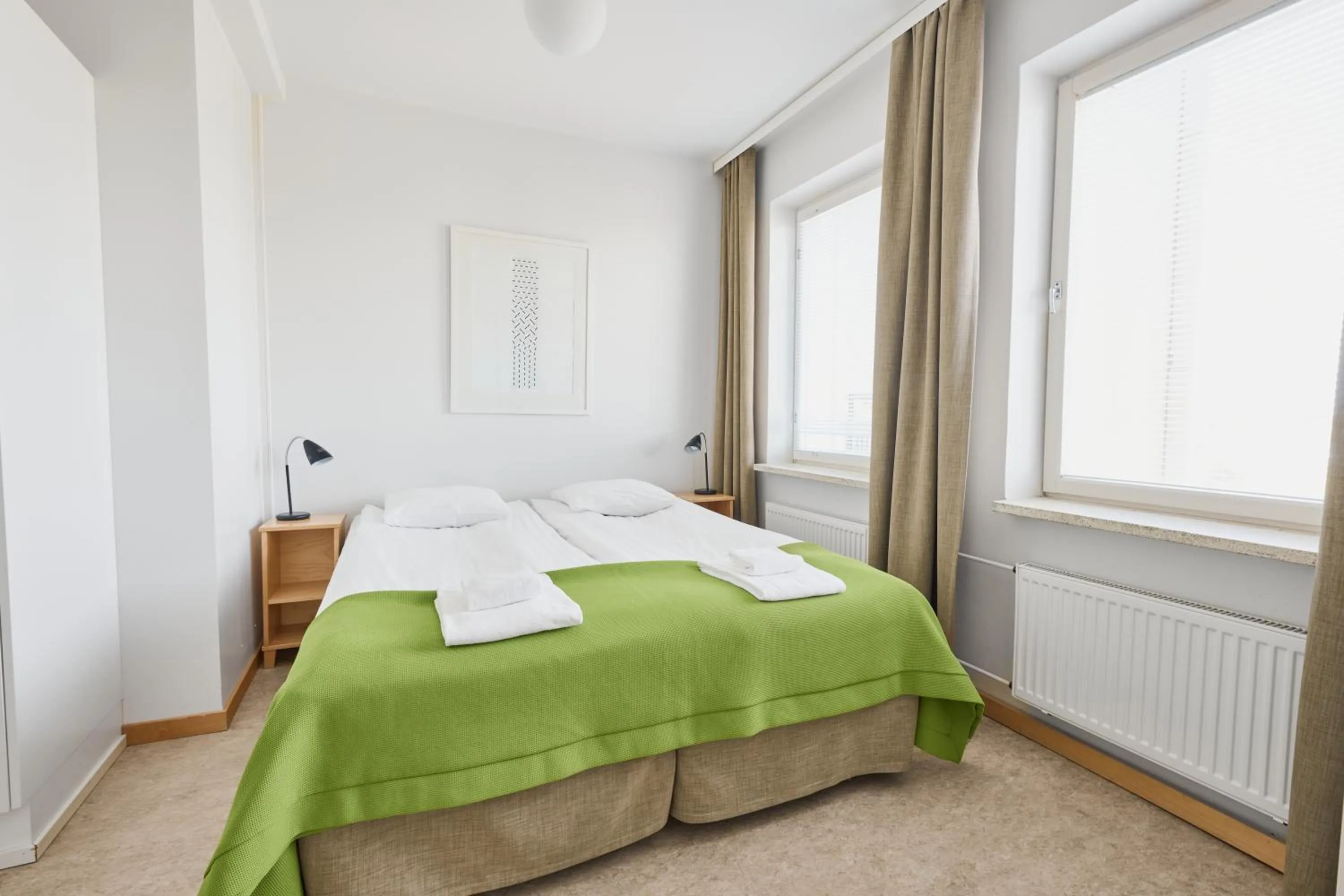 Bed in Töölö Towers