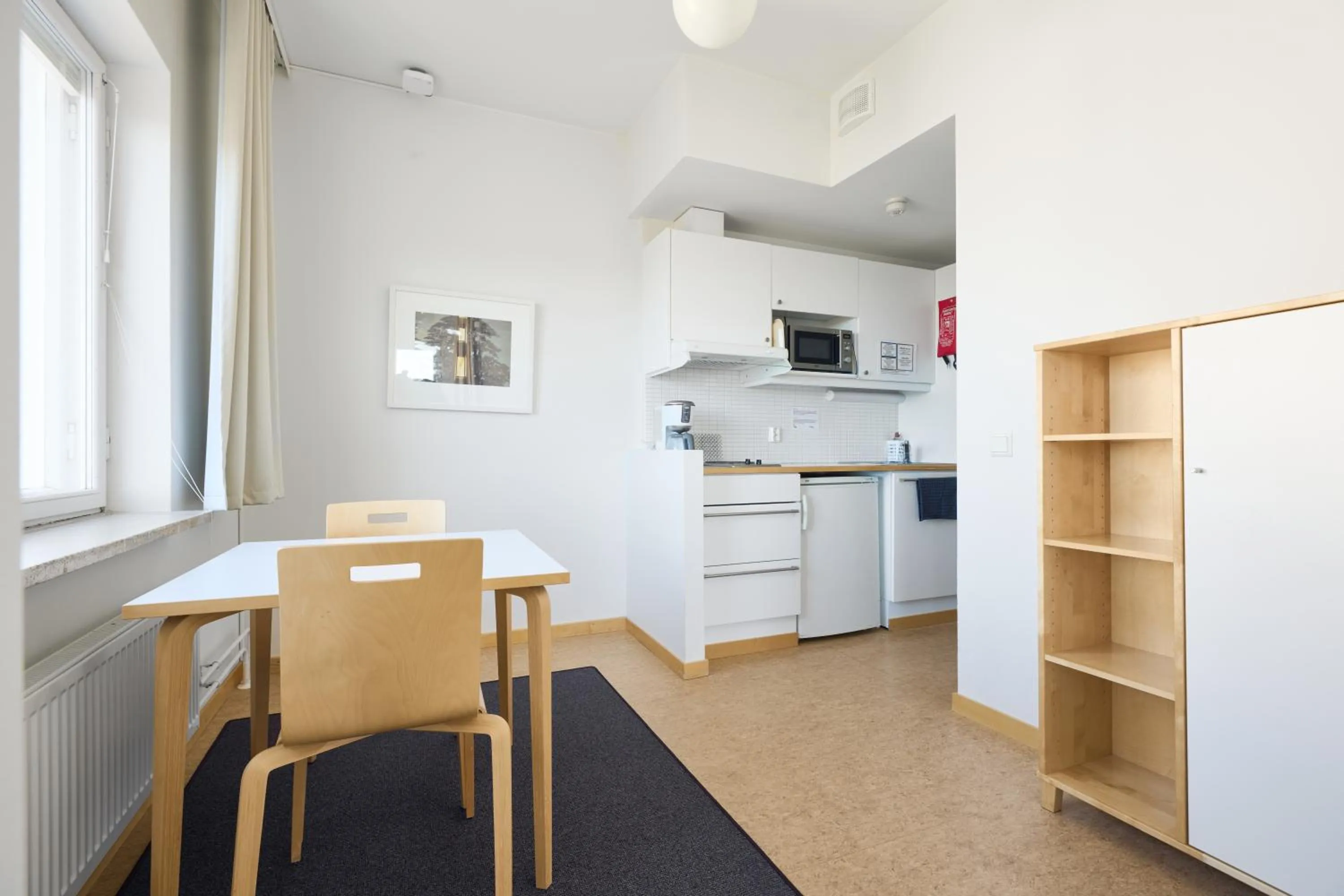 Dining area in Töölö Towers