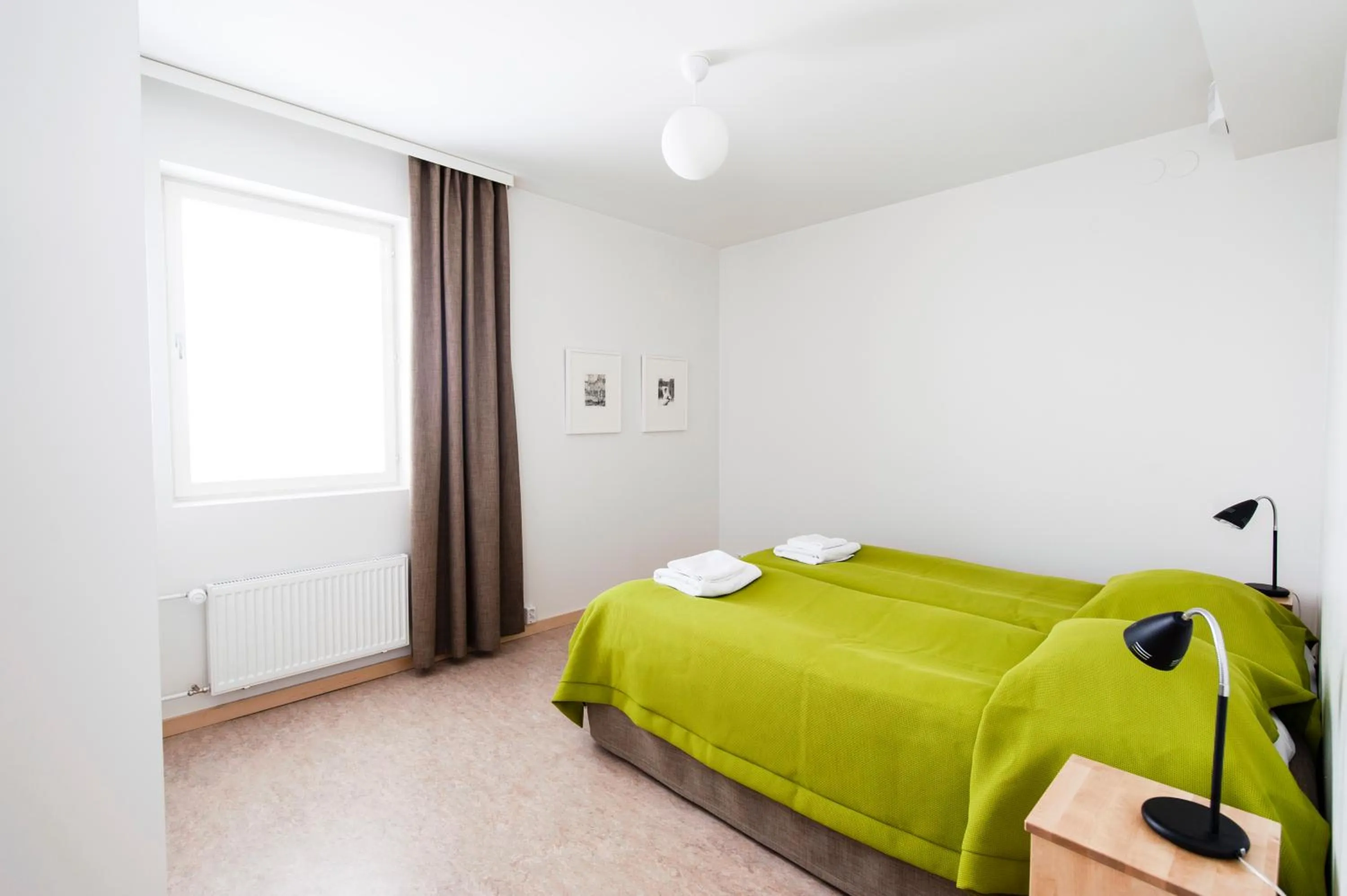 Bed in Töölö Towers