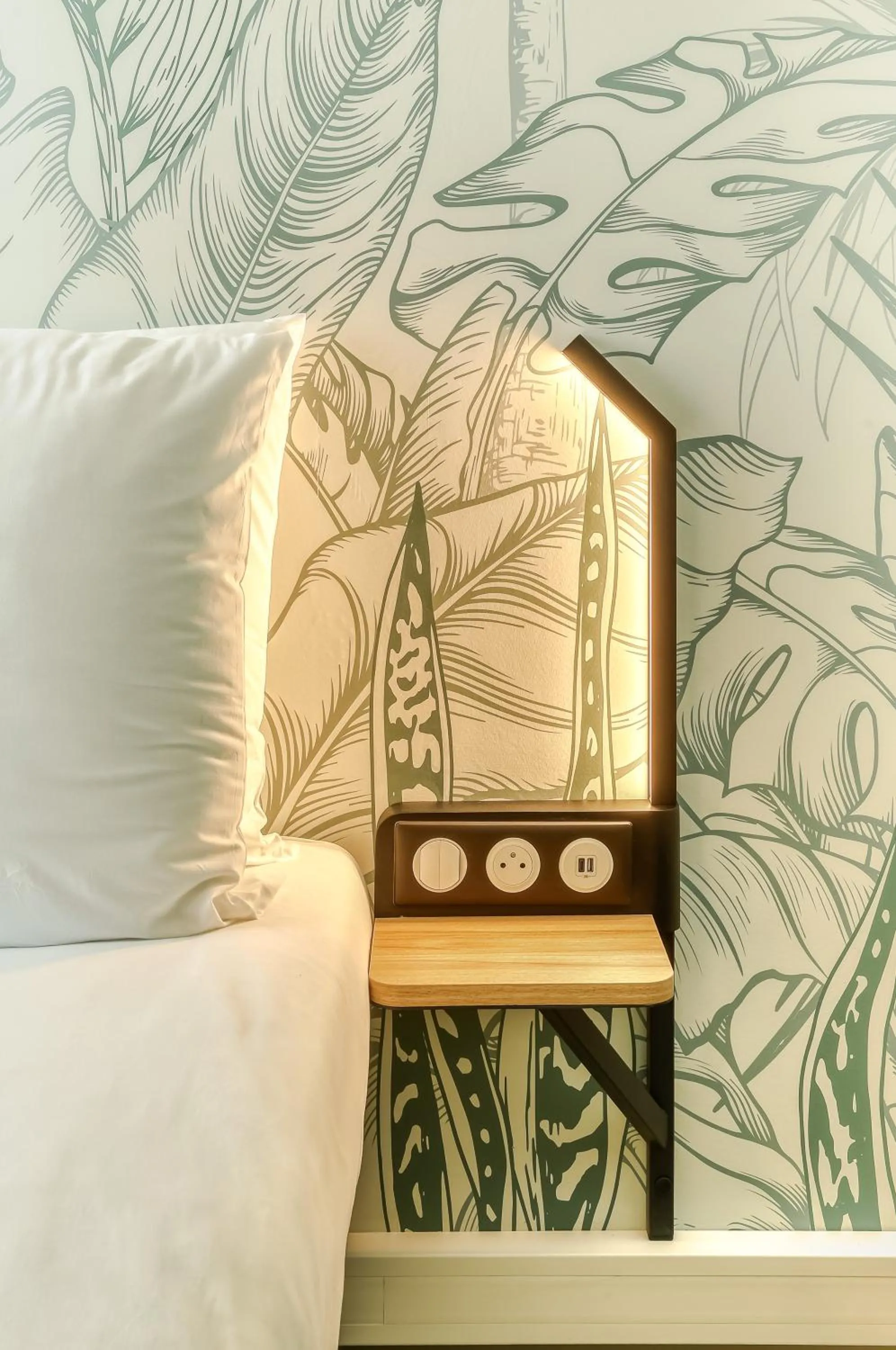 Bed in B&B HOTEL La Réunion Aéroport