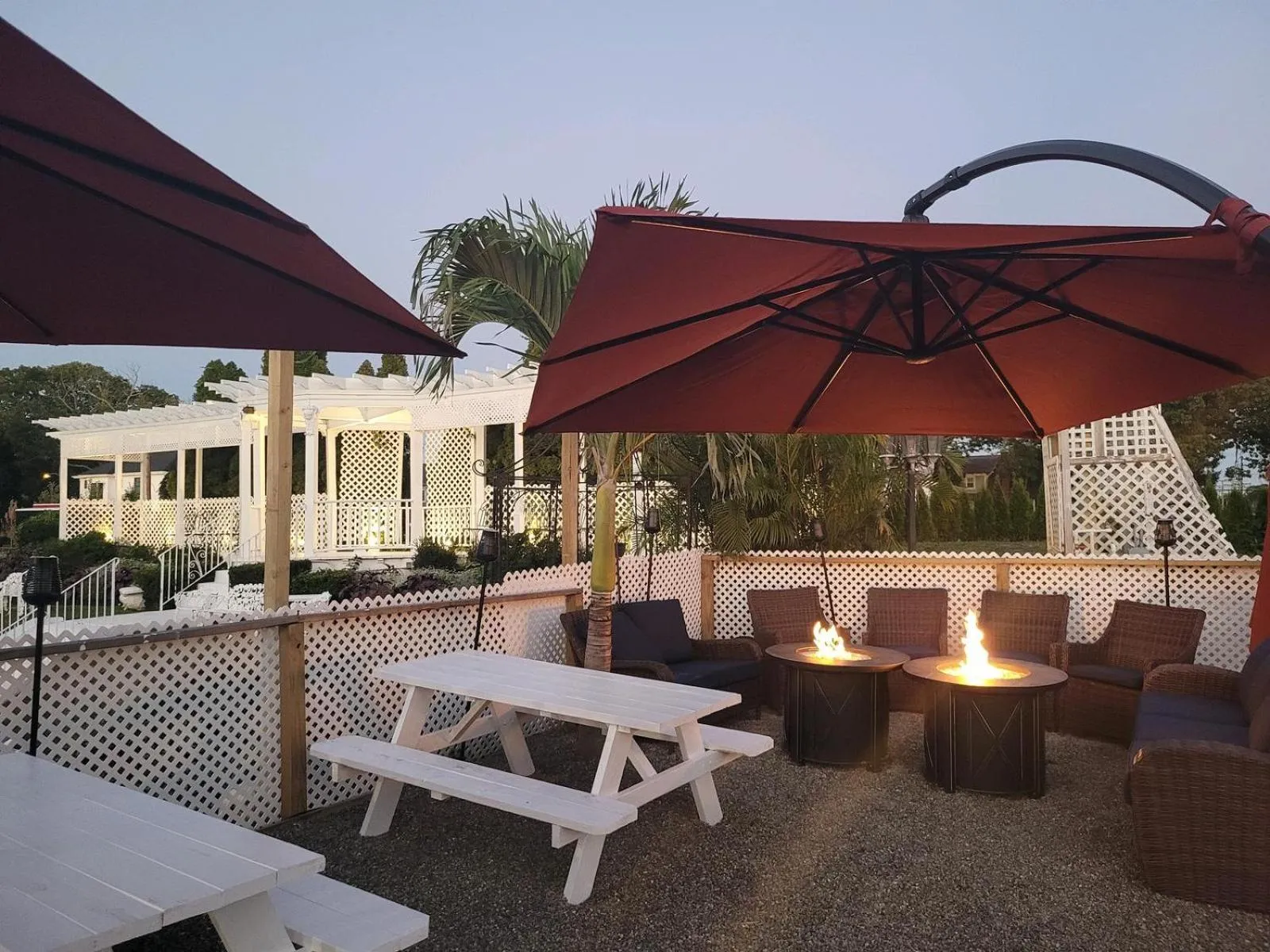 Patio in The Shore Club