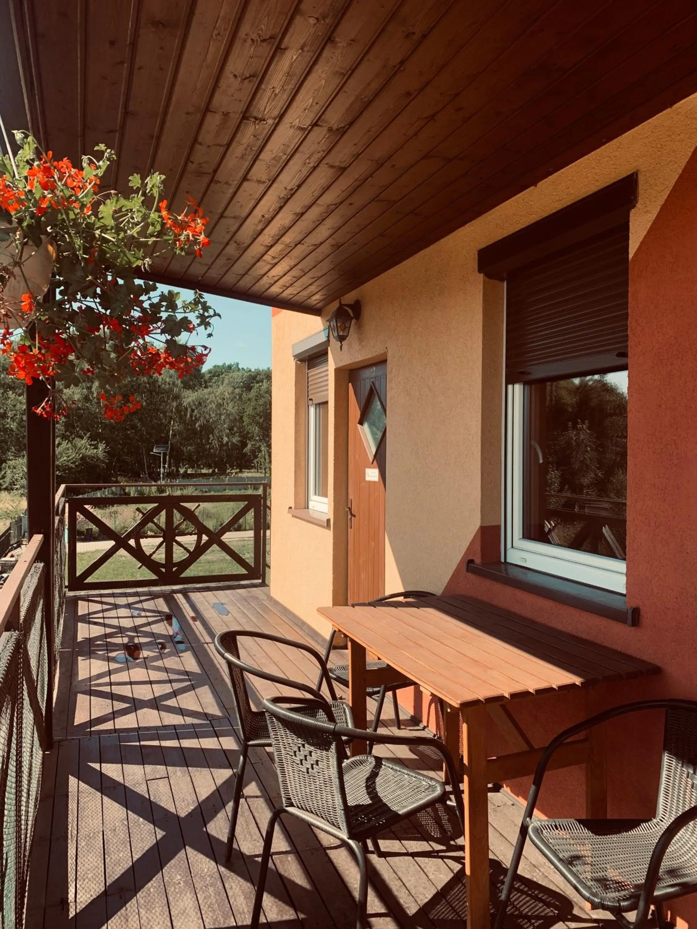 Balcony/Terrace in Ośrodek Wczasowy Belona - BON TURYSTYCZNY