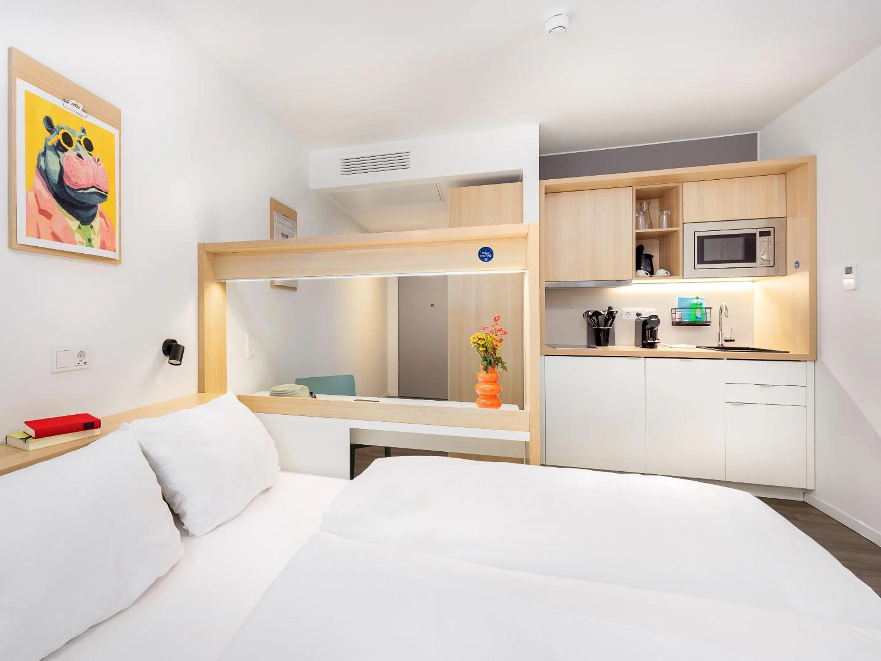 Bed in smartments Hamburg Hamm