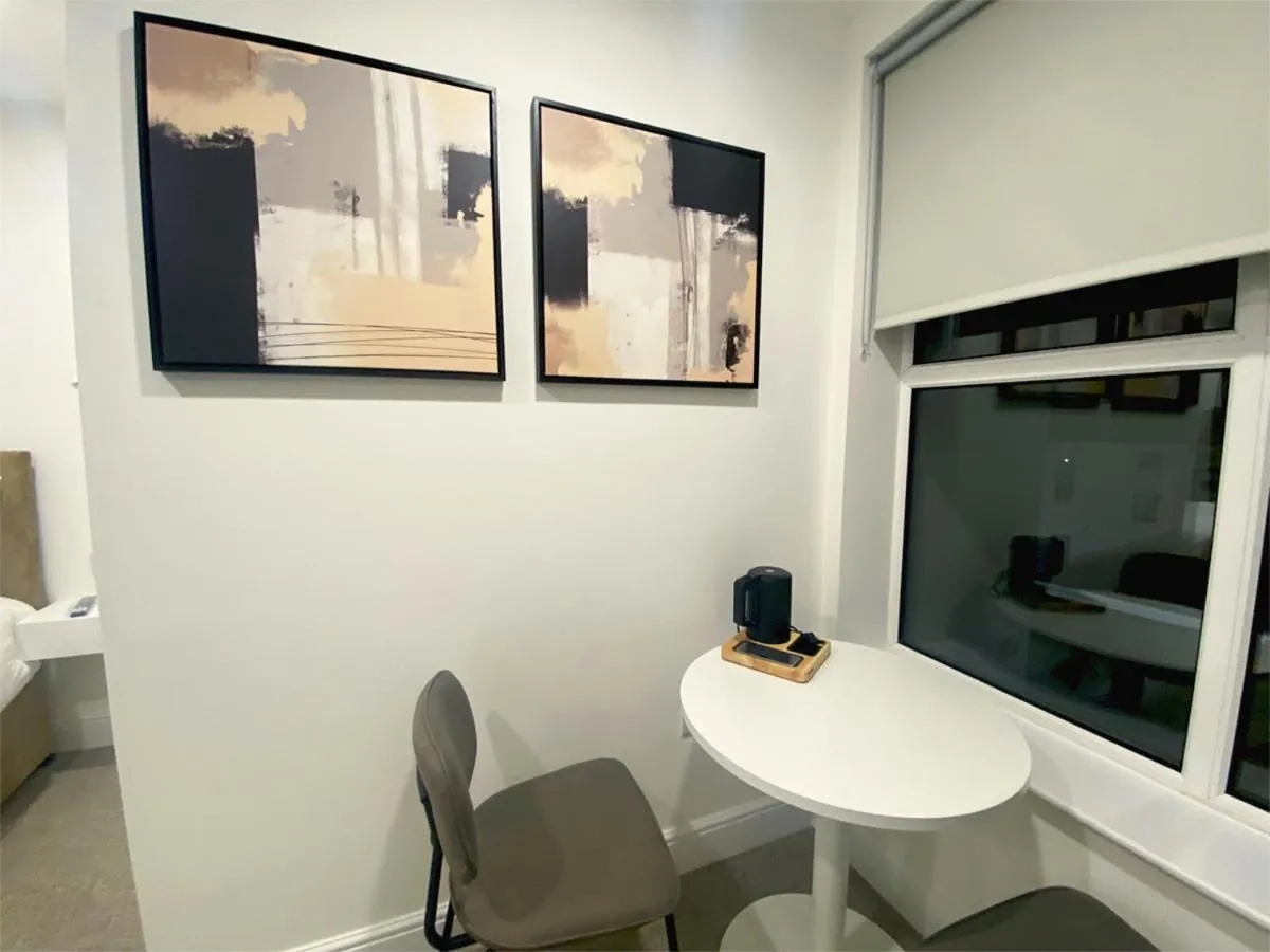 Seating area in Hilltop Haven