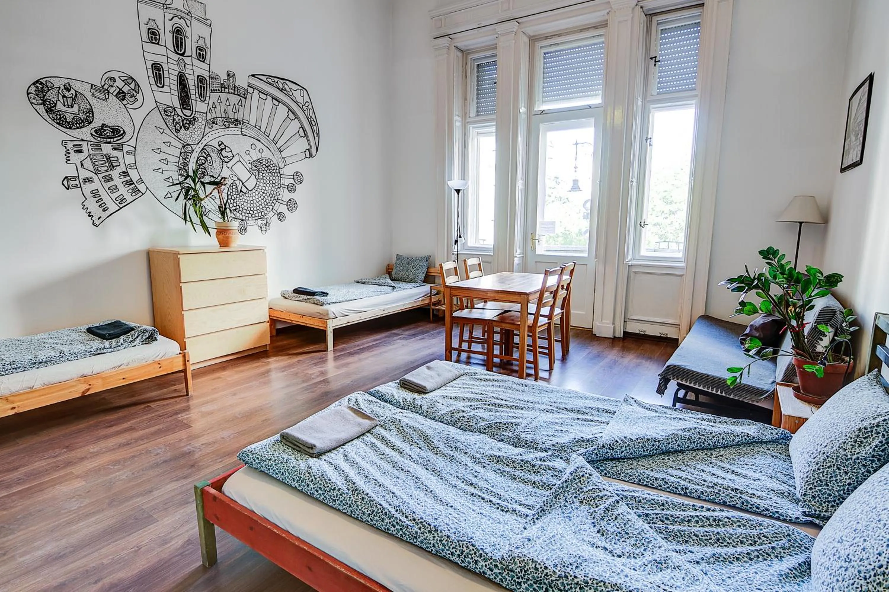 Bed in Pal's Hostel and Apartments