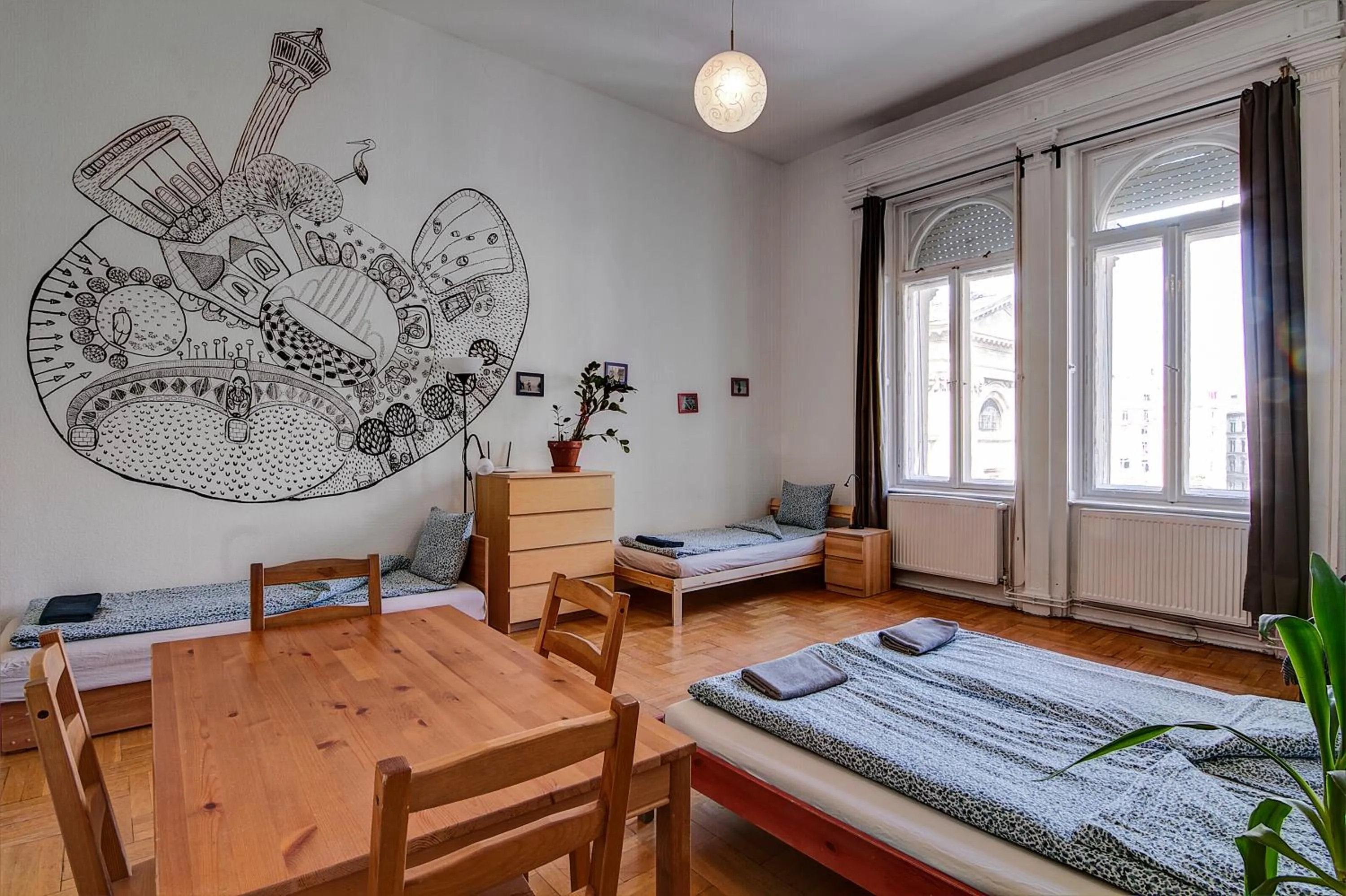 Bed in Pal's Hostel and Apartments