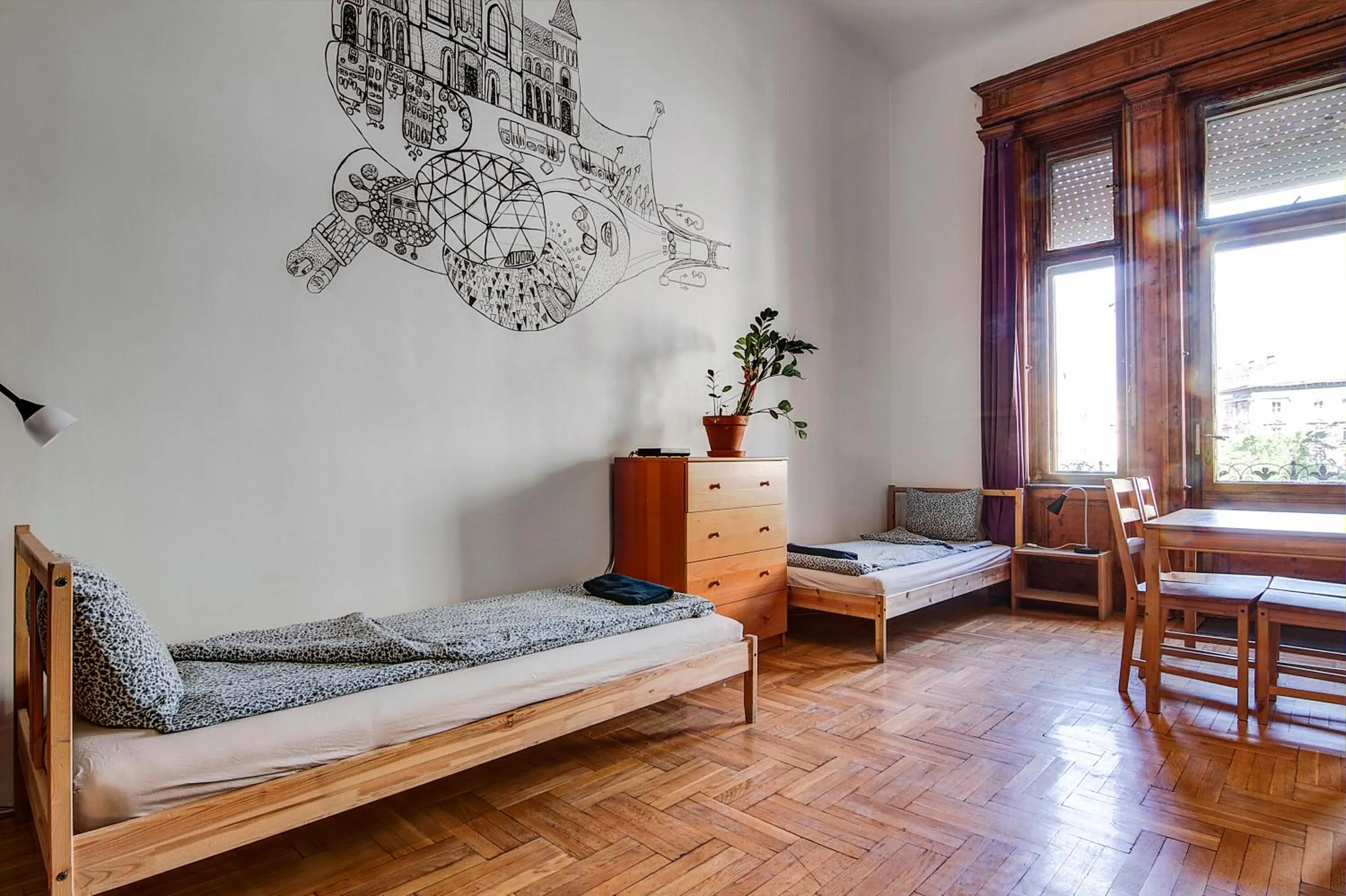 Photo of the whole room, Bed in Pal's Hostel and Apartments