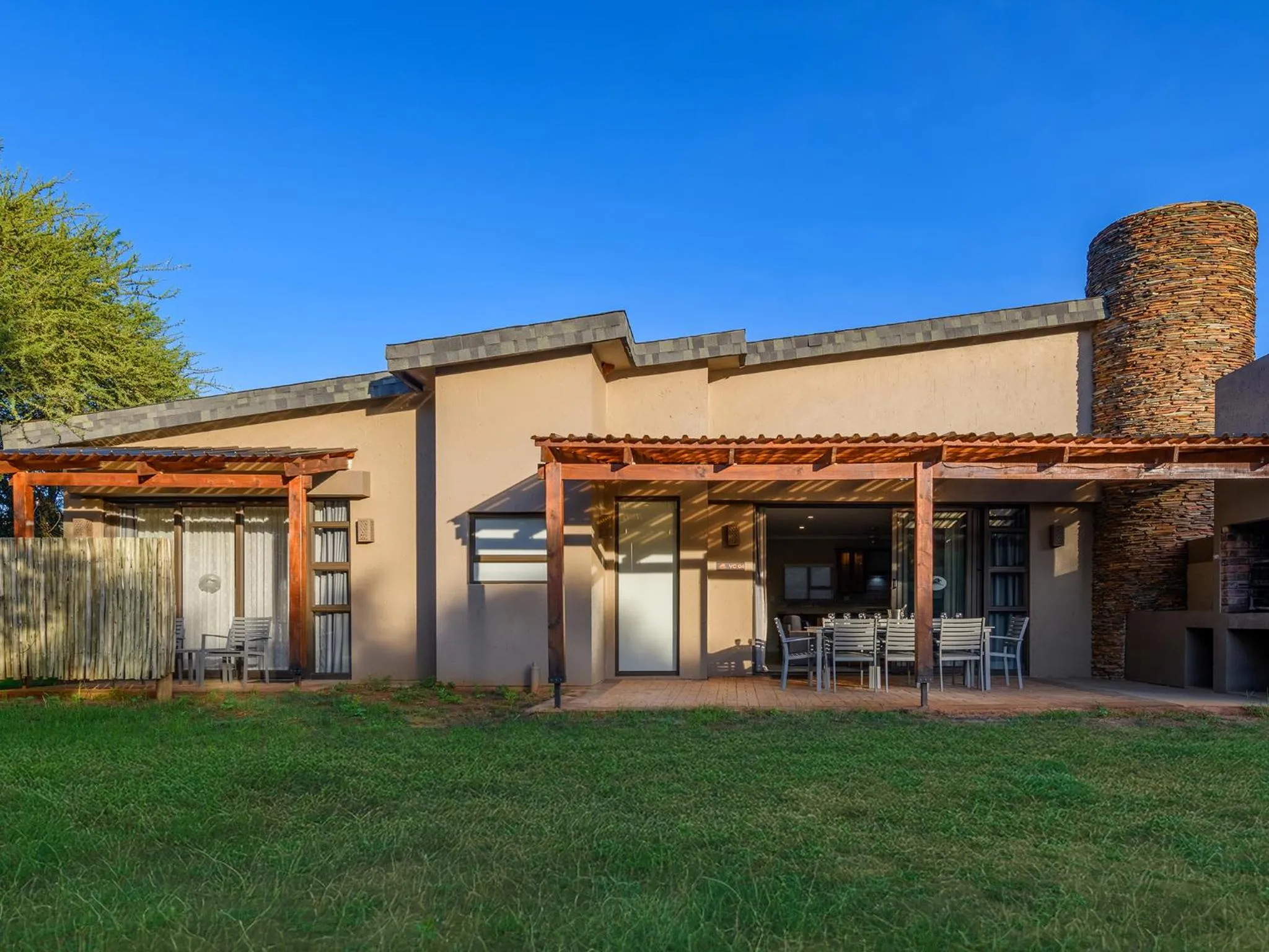Patio in Monomotapa Village