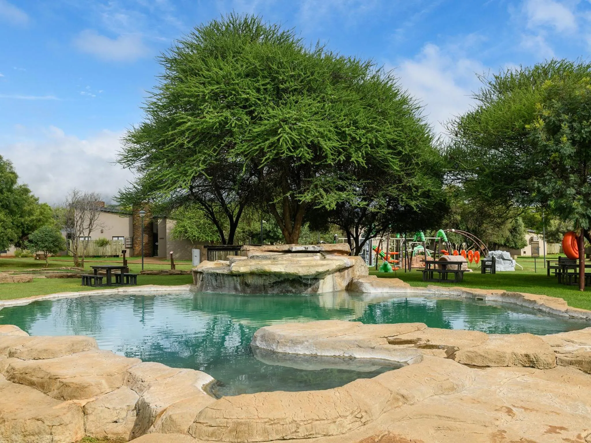 Swimming pool in Monomotapa Village