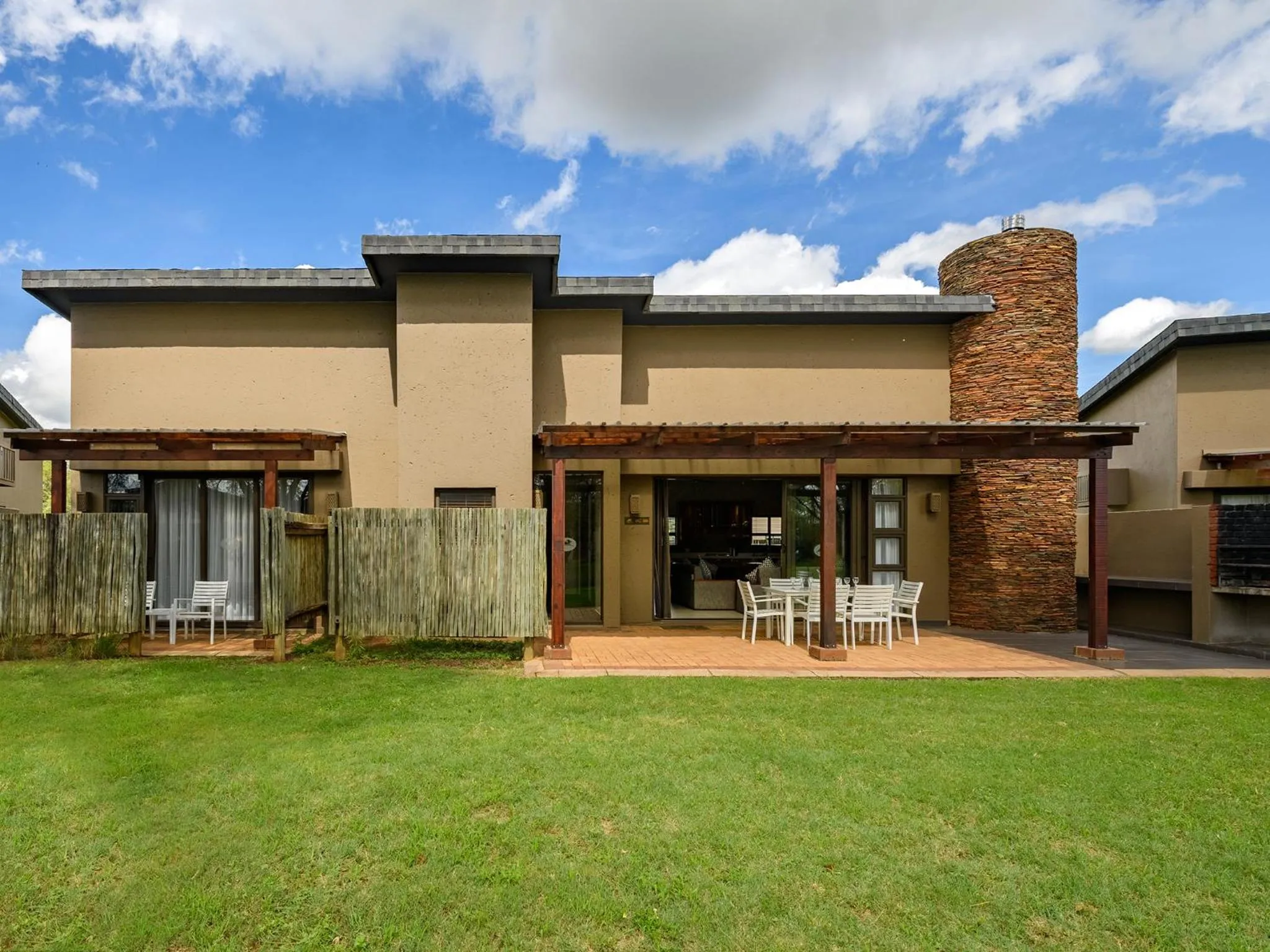 Patio in Monomotapa Village