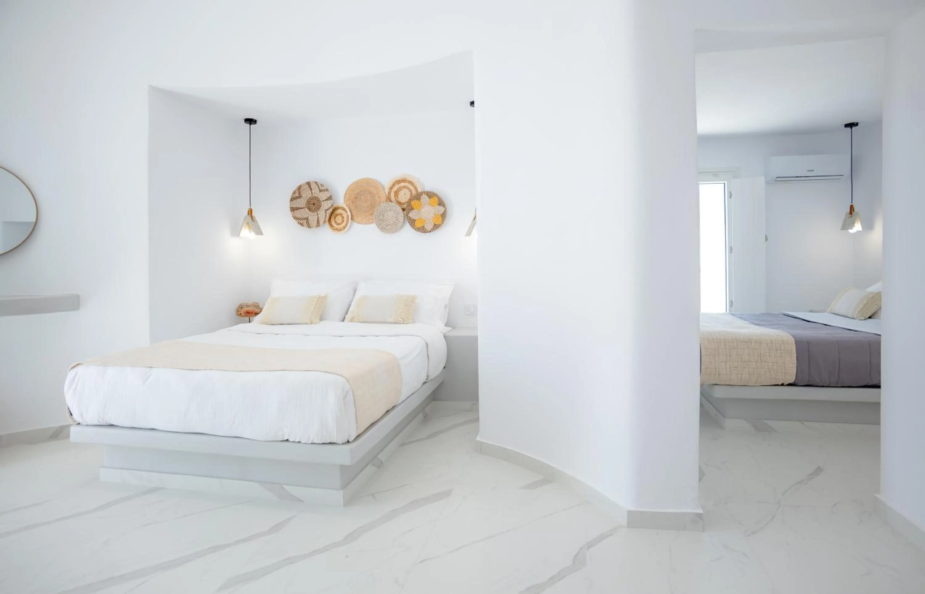 Photo of the whole room, Bed in Kýma Perissa