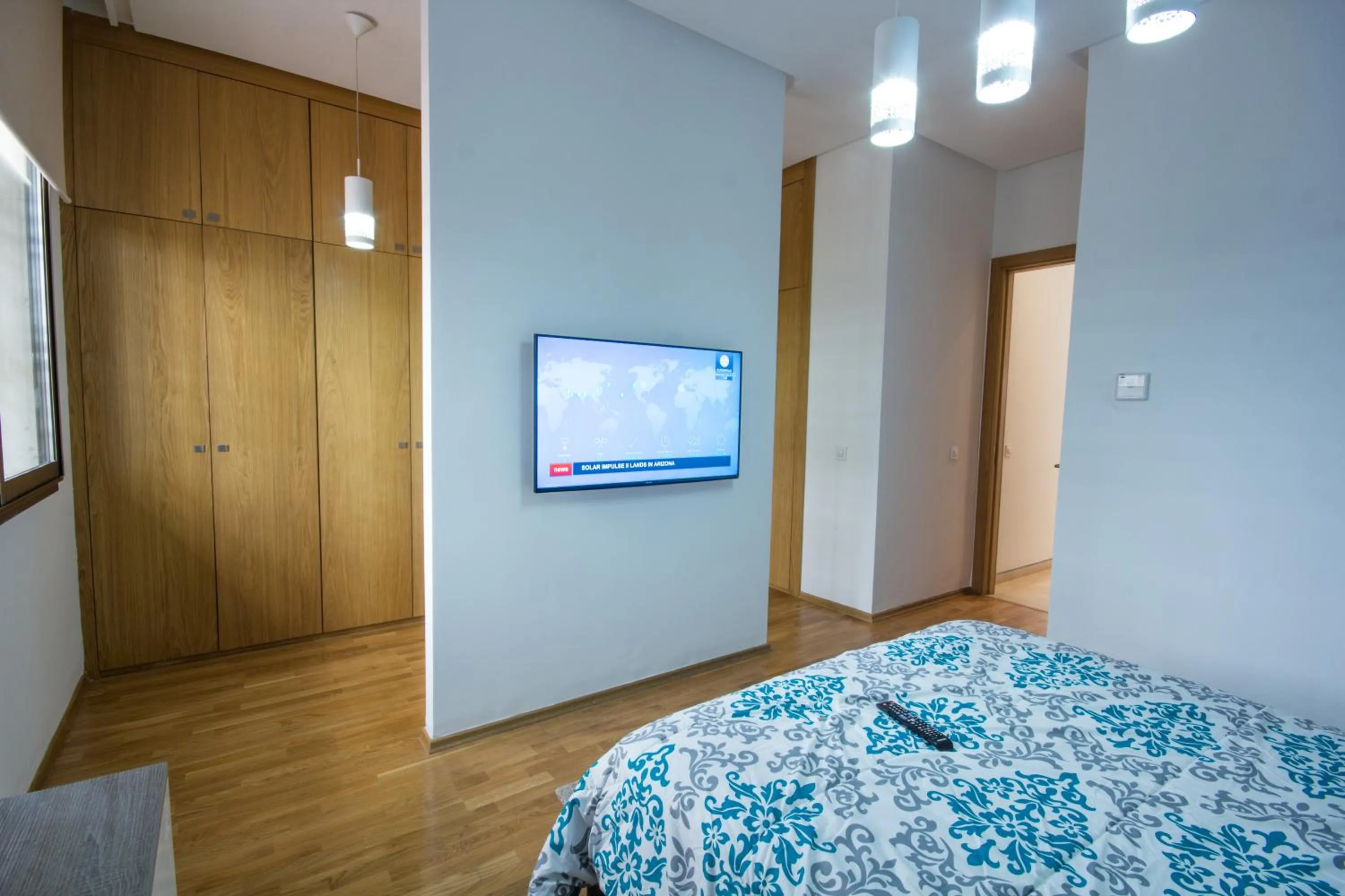 Bed in Marina Rabat Suites & Apartments