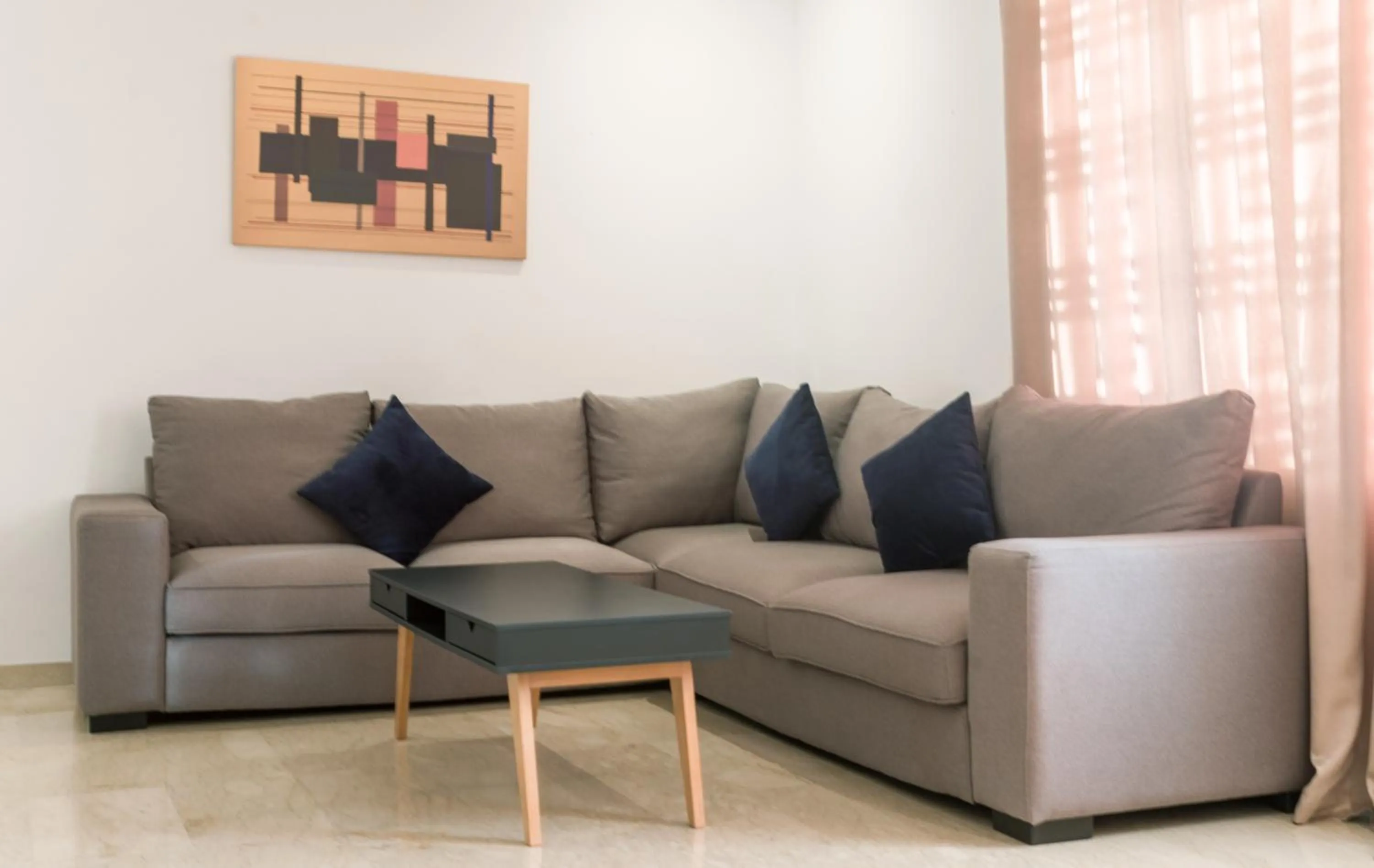 Living room in Marina Rabat Suites & Apartments