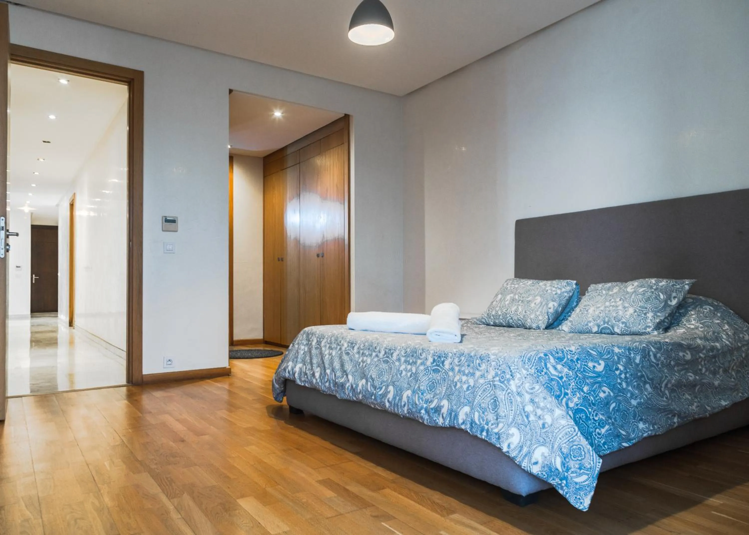 Photo of the whole room, Bed in Marina Rabat Suites & Apartments