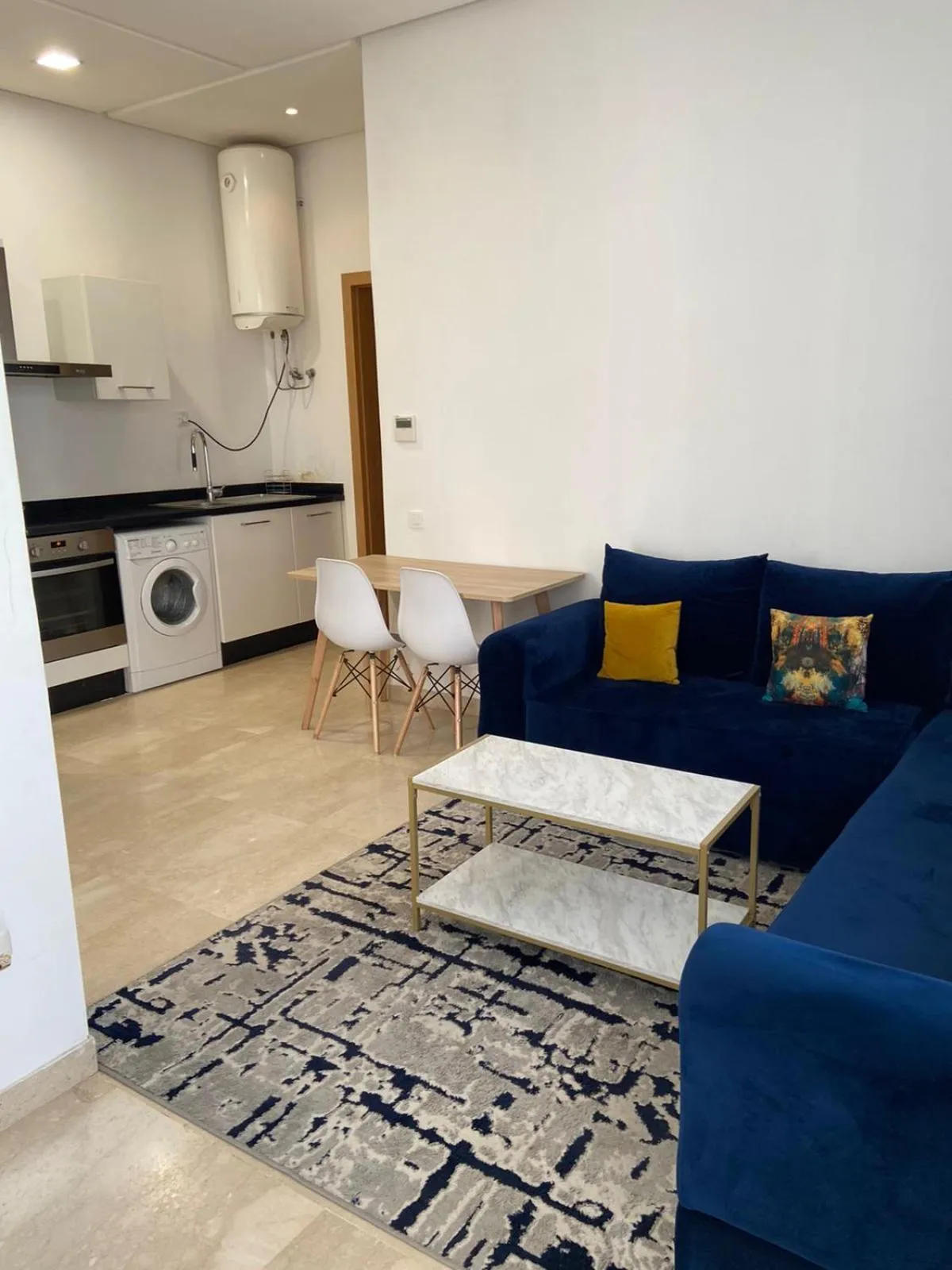 Kitchen or kitchenette in Marina Rabat Suites & Apartments