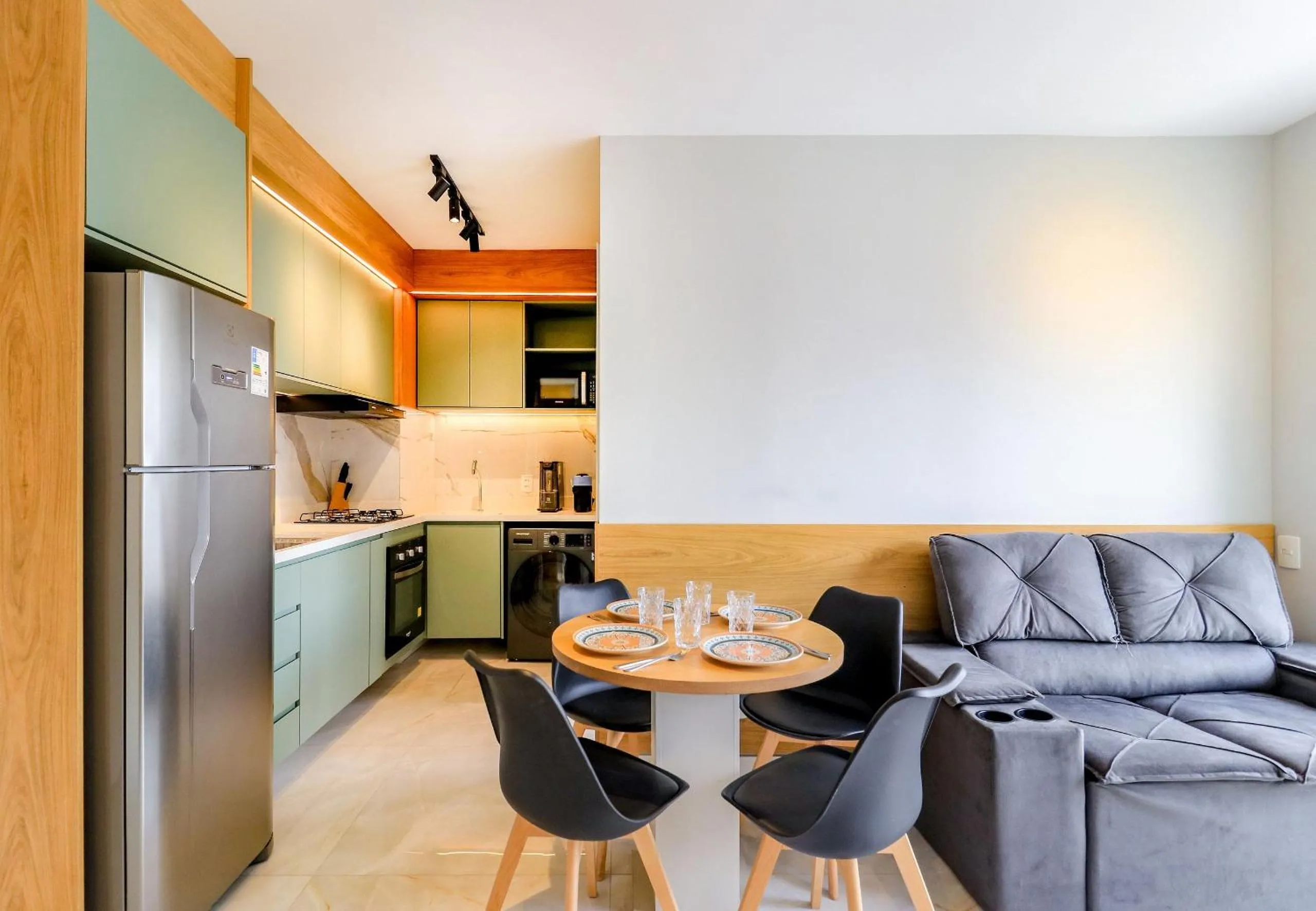 Living room in Composite Moema