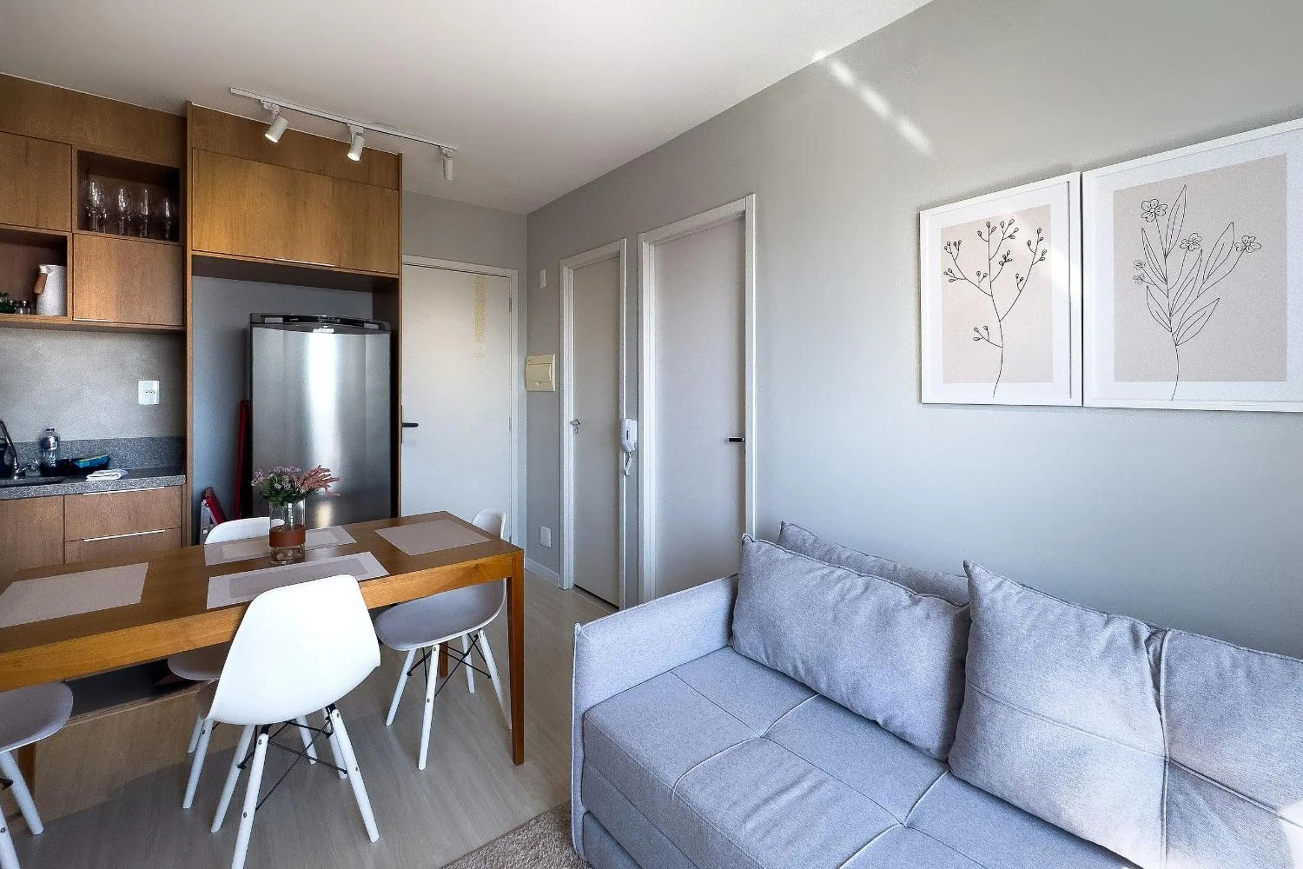 Living room in Composite Moema