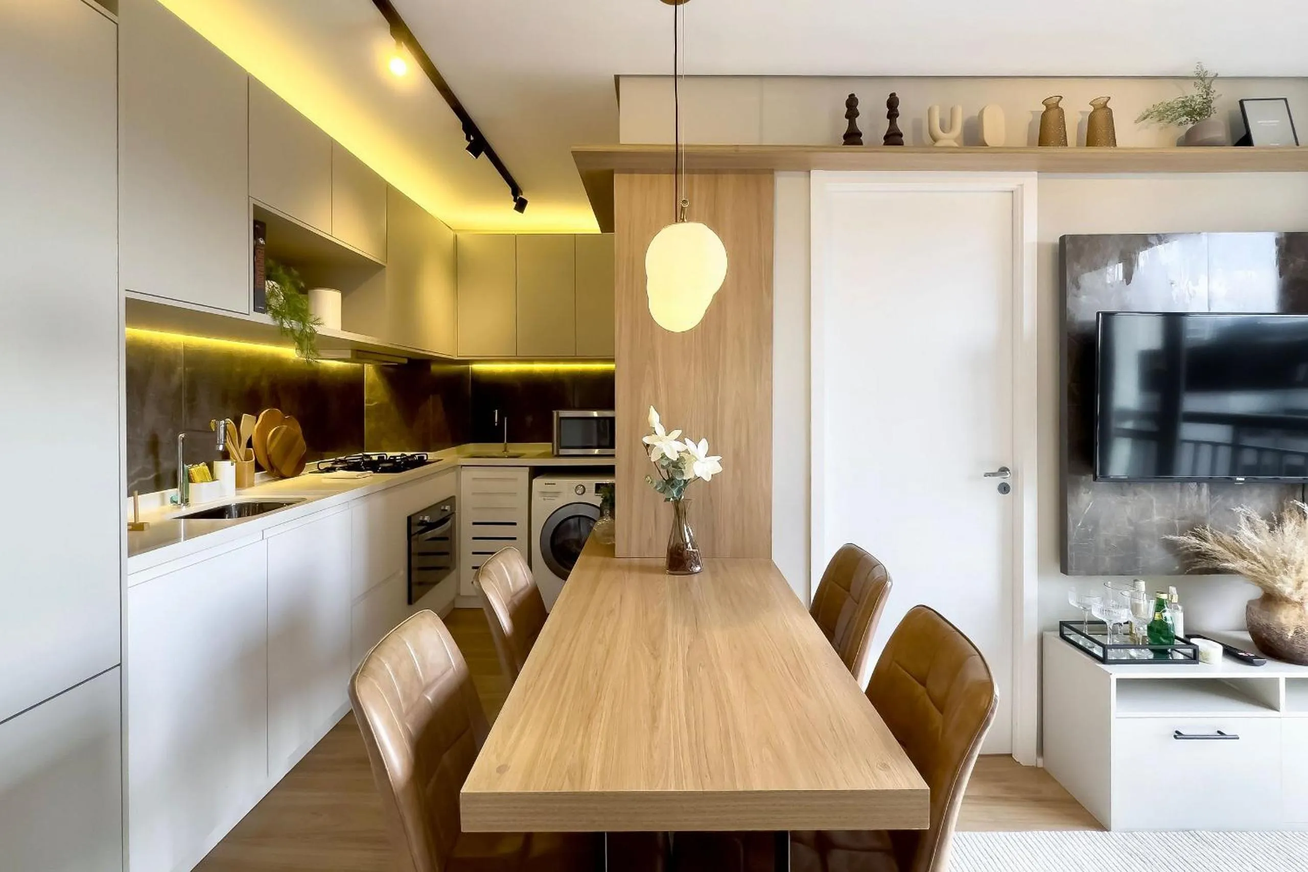 Living room in Composite Moema