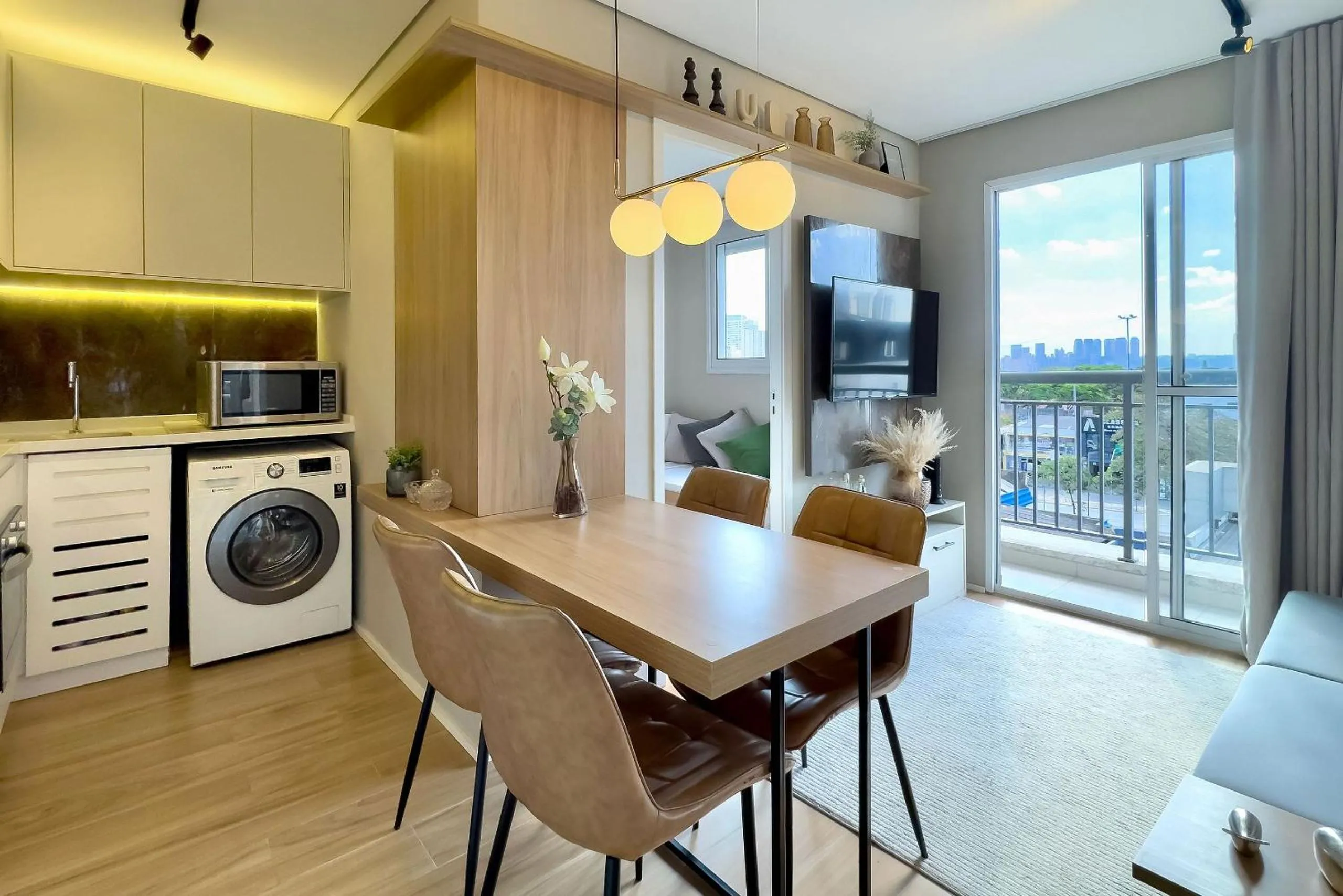 Living room in Composite Moema