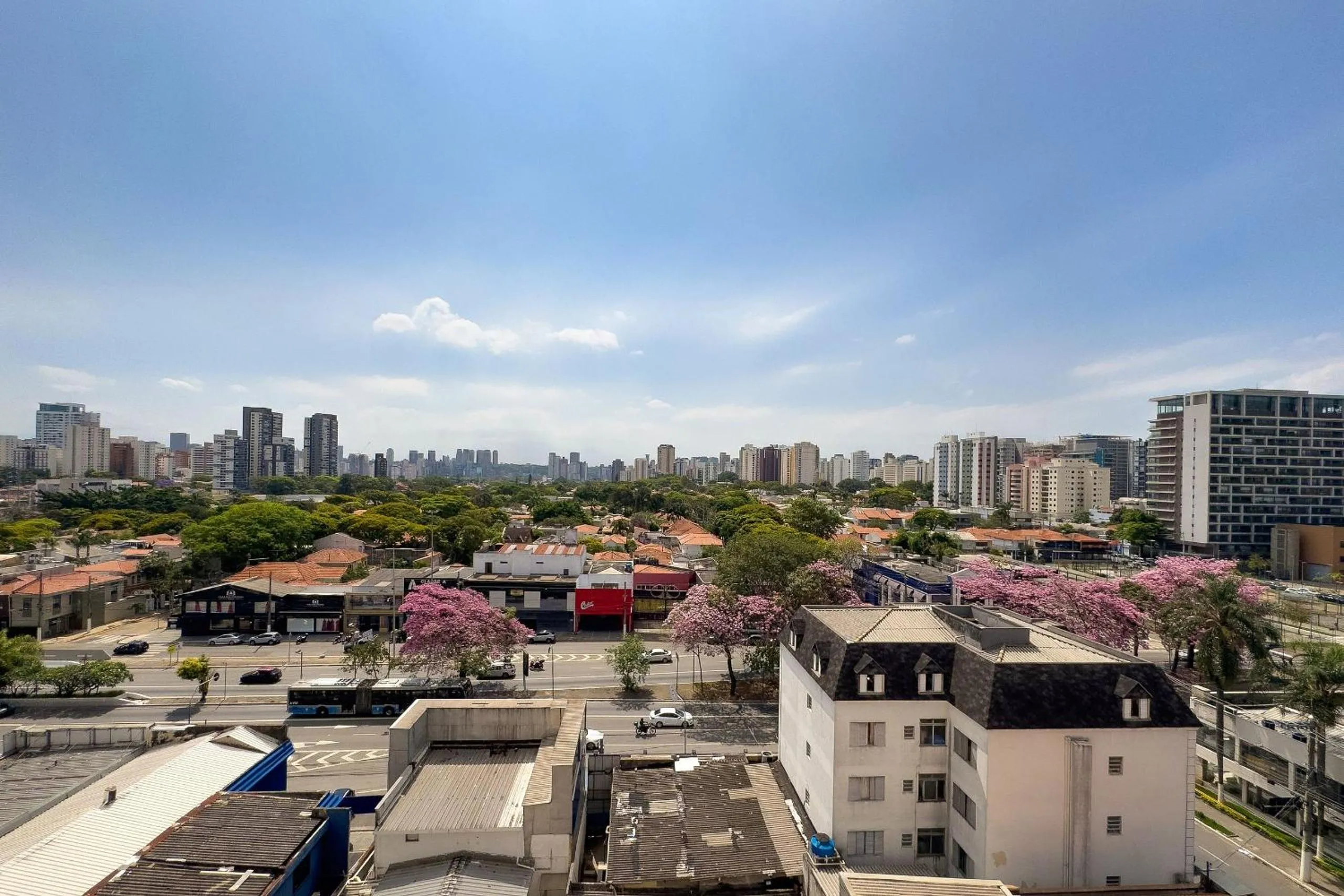 City view in Composite Moema