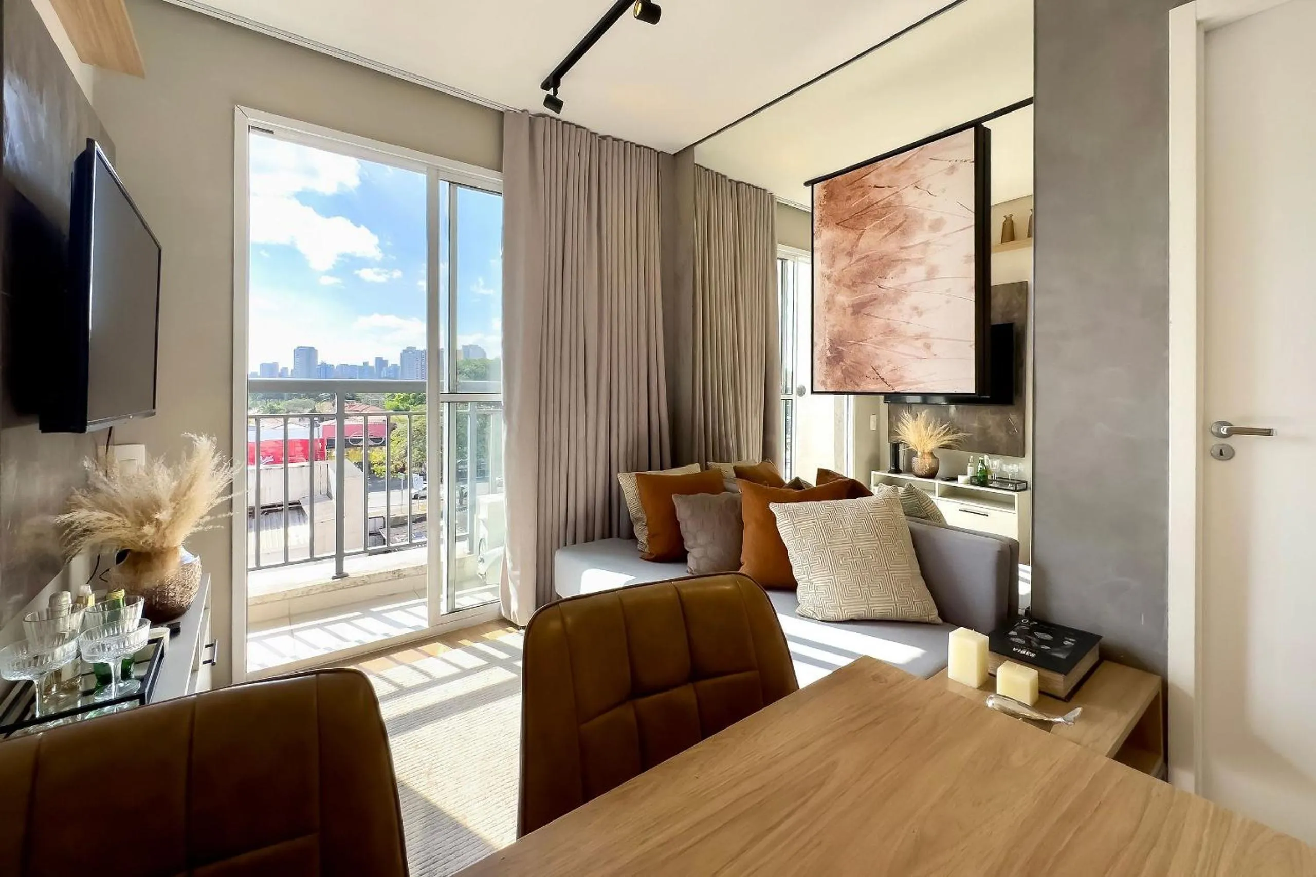 Living room in Composite Moema