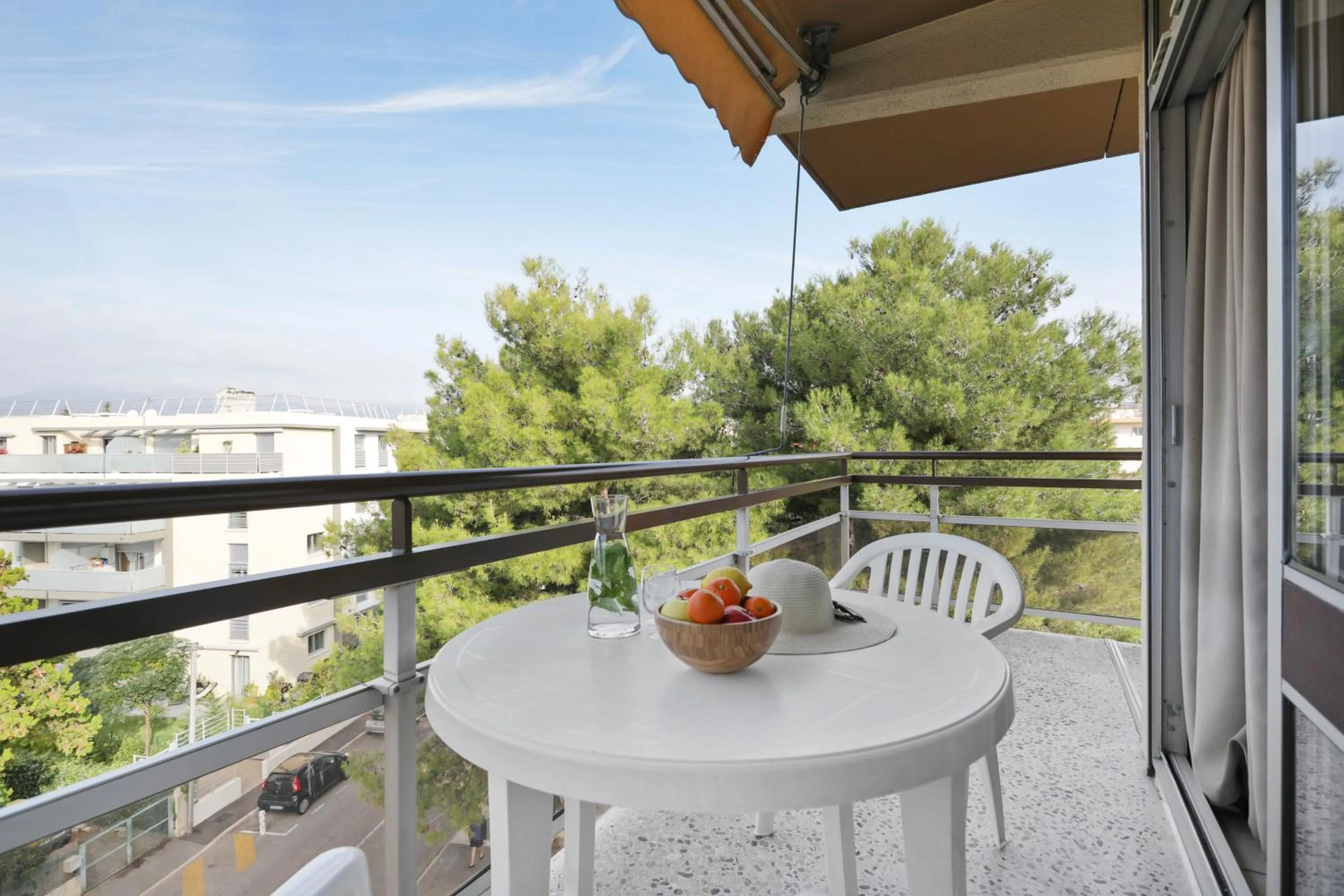 Patio in Résidence Héliotel Marine