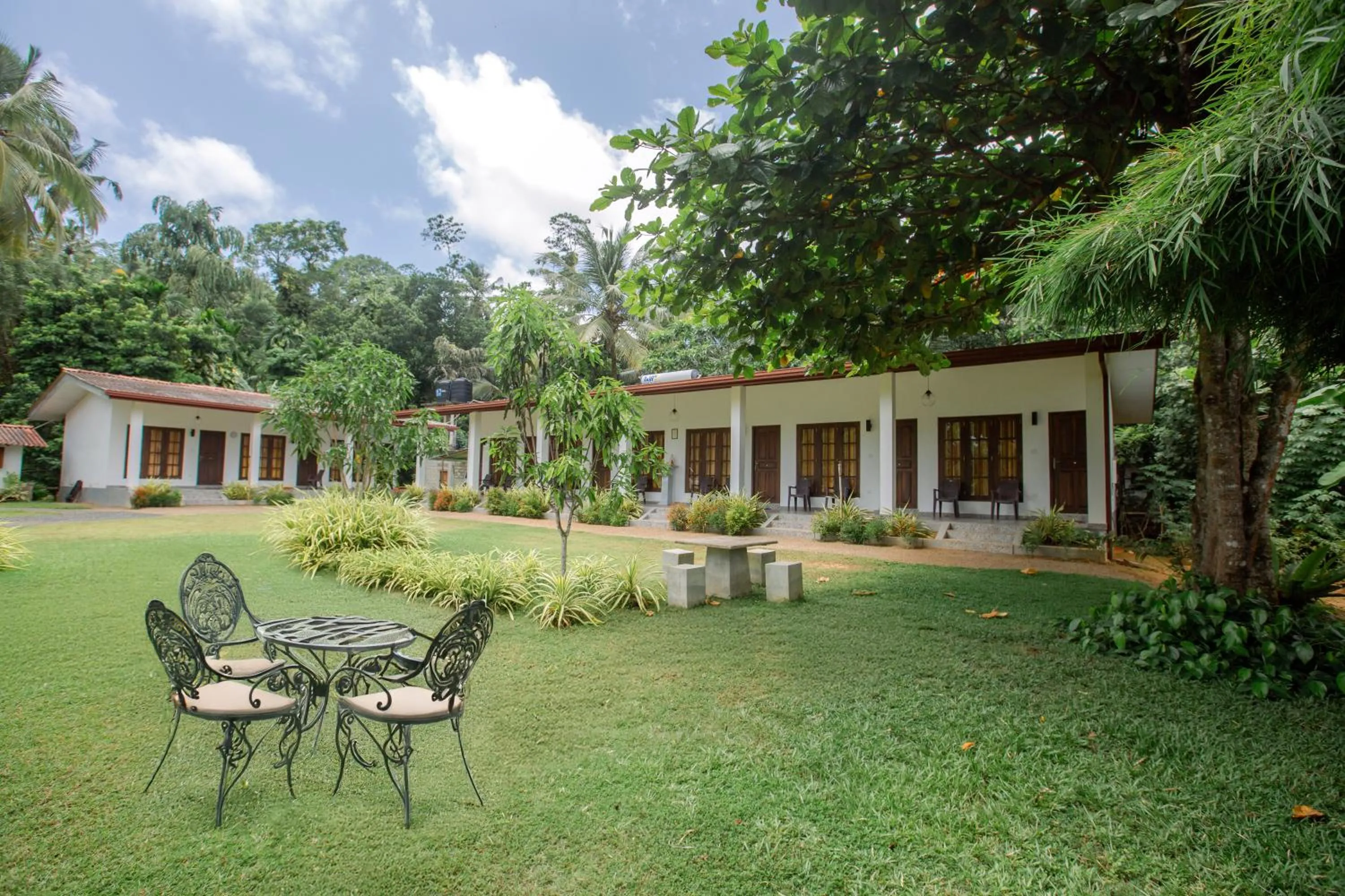 Garden view in The Regency Villa by Escape Essence