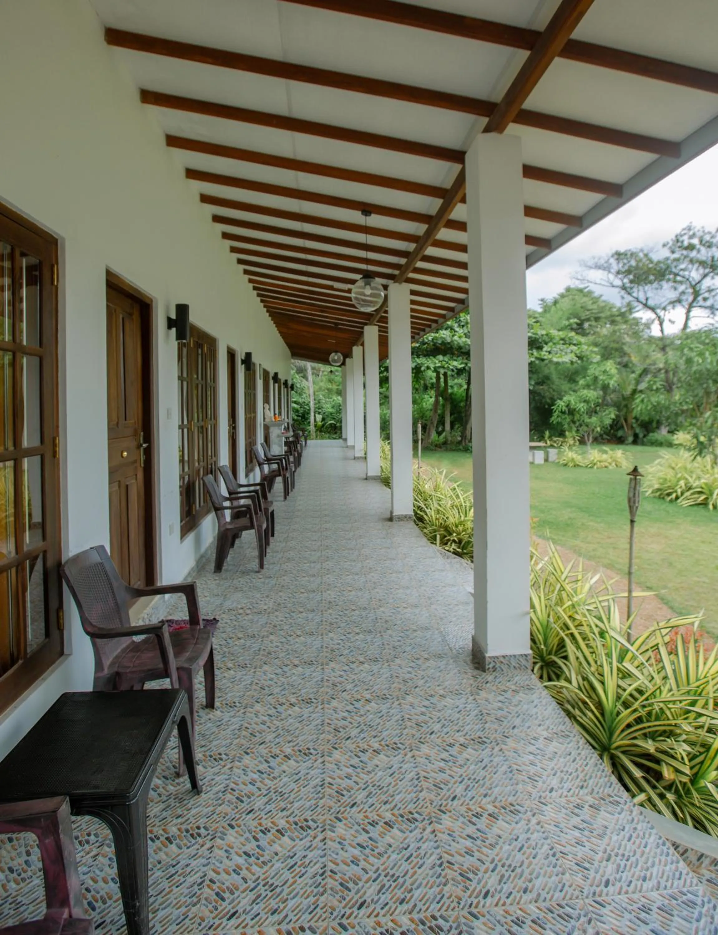 Garden view in The Regency Villa by Escape Essence