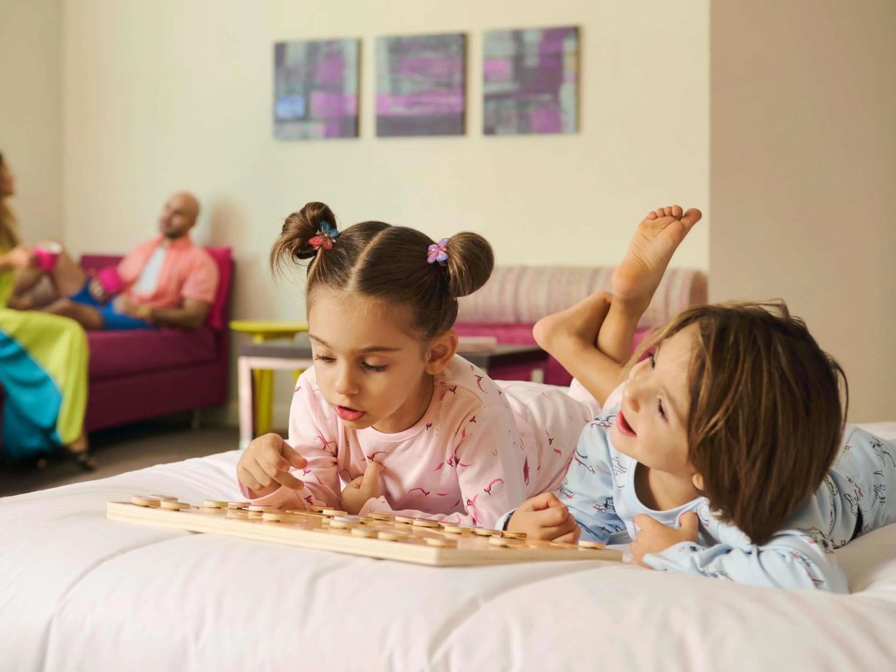 Bedroom in ibis Styles Sharjah
