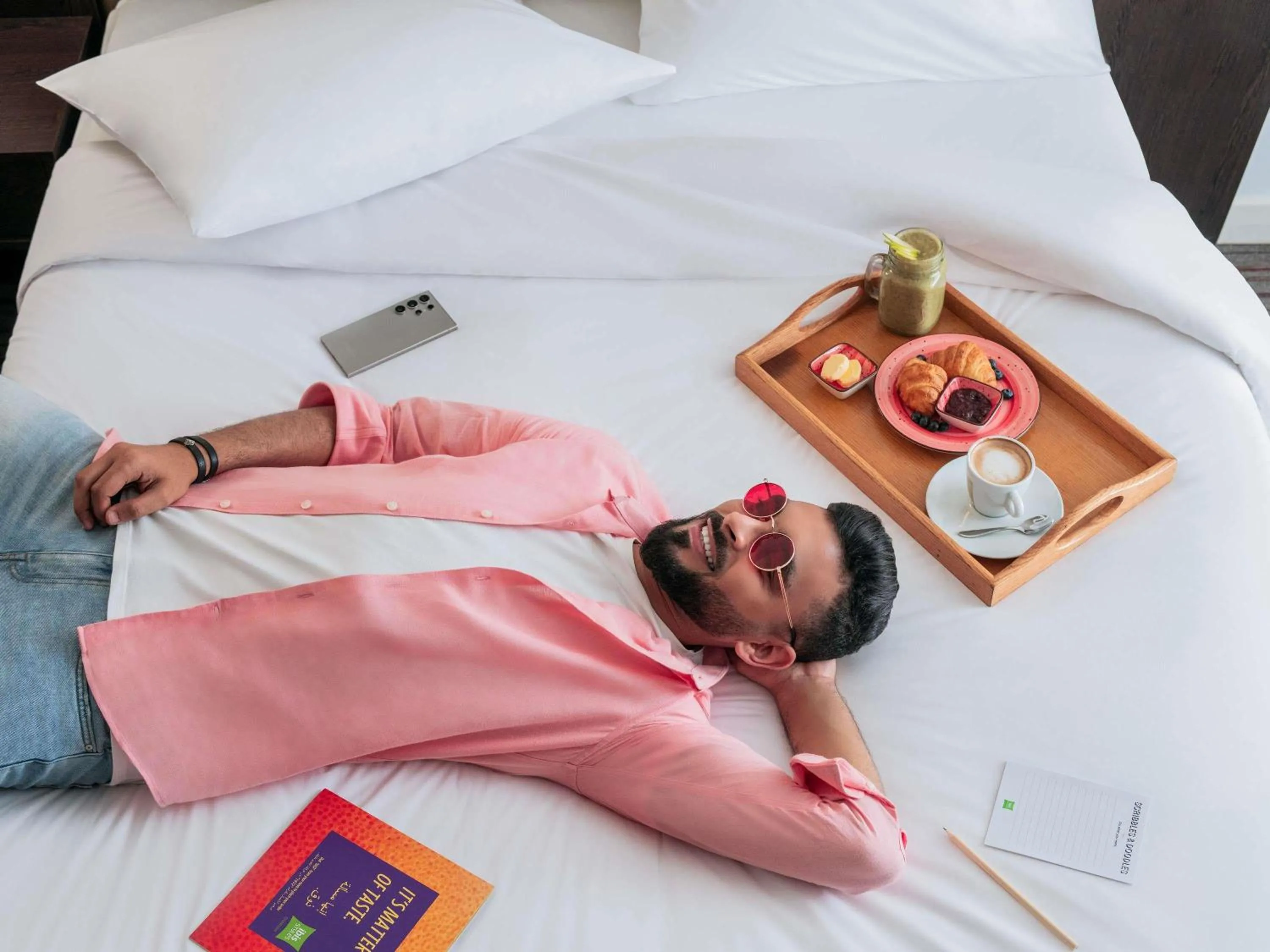 Bedroom, Bed in ibis Styles Sharjah